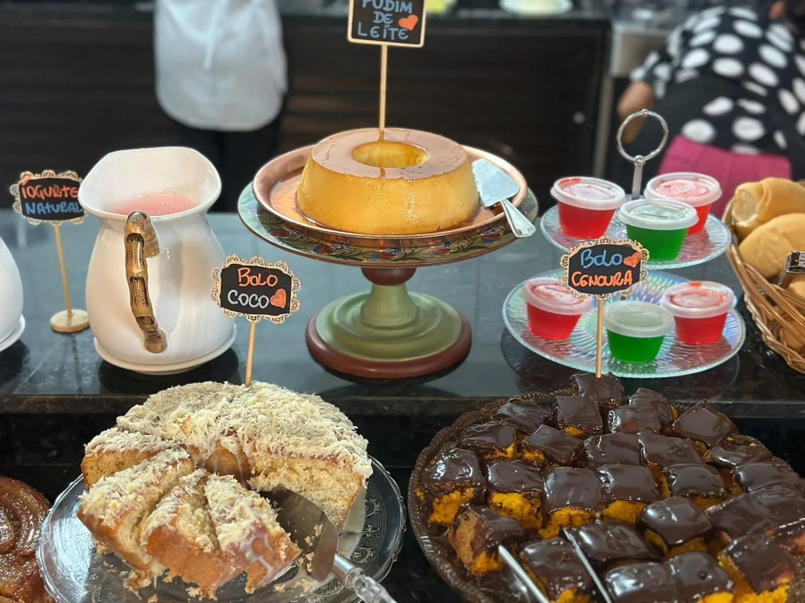 Breakfast in Pousada Amanhecer do Itaguá