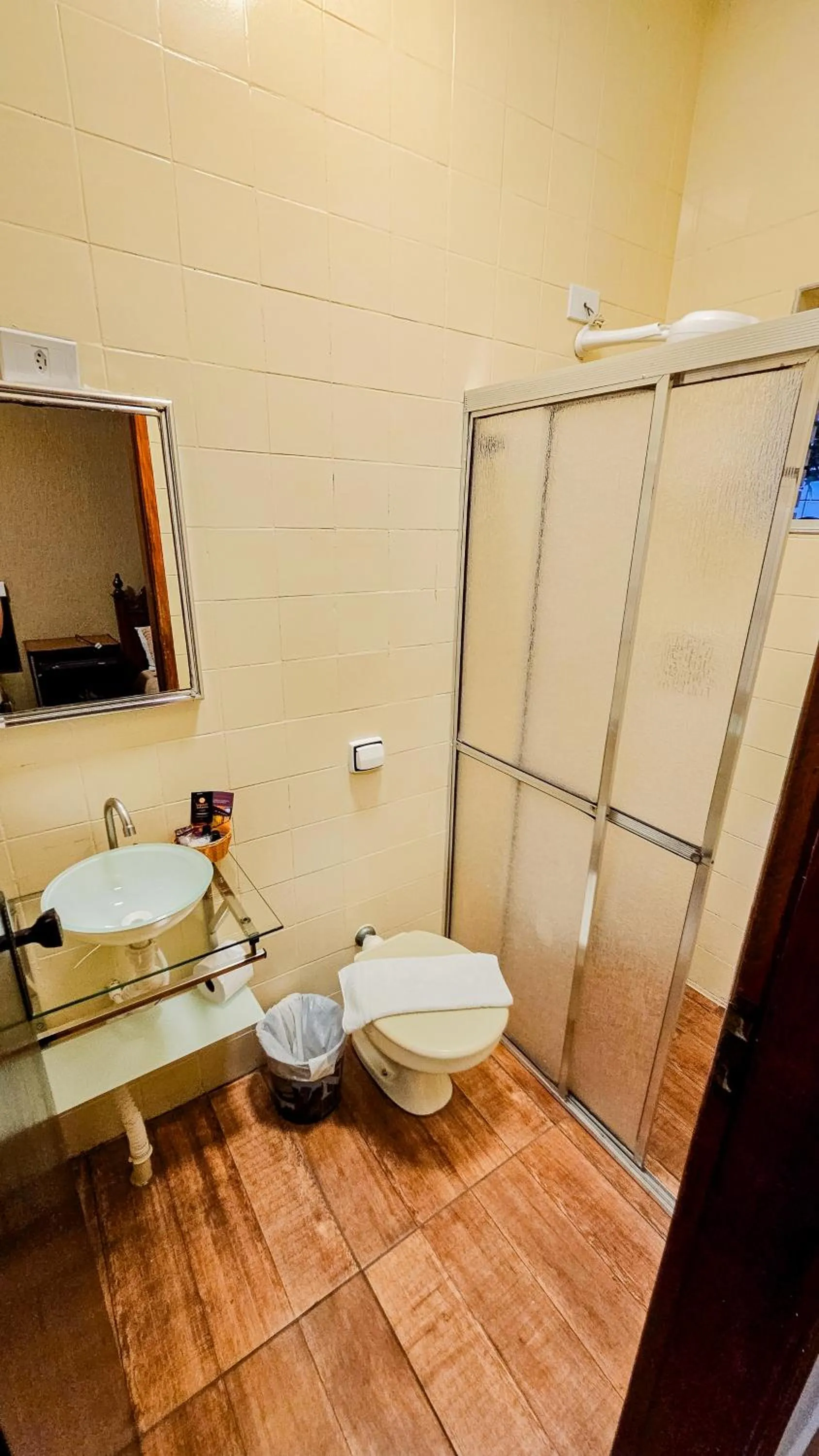 Bathroom in Pousada Amanhecer do Itaguá