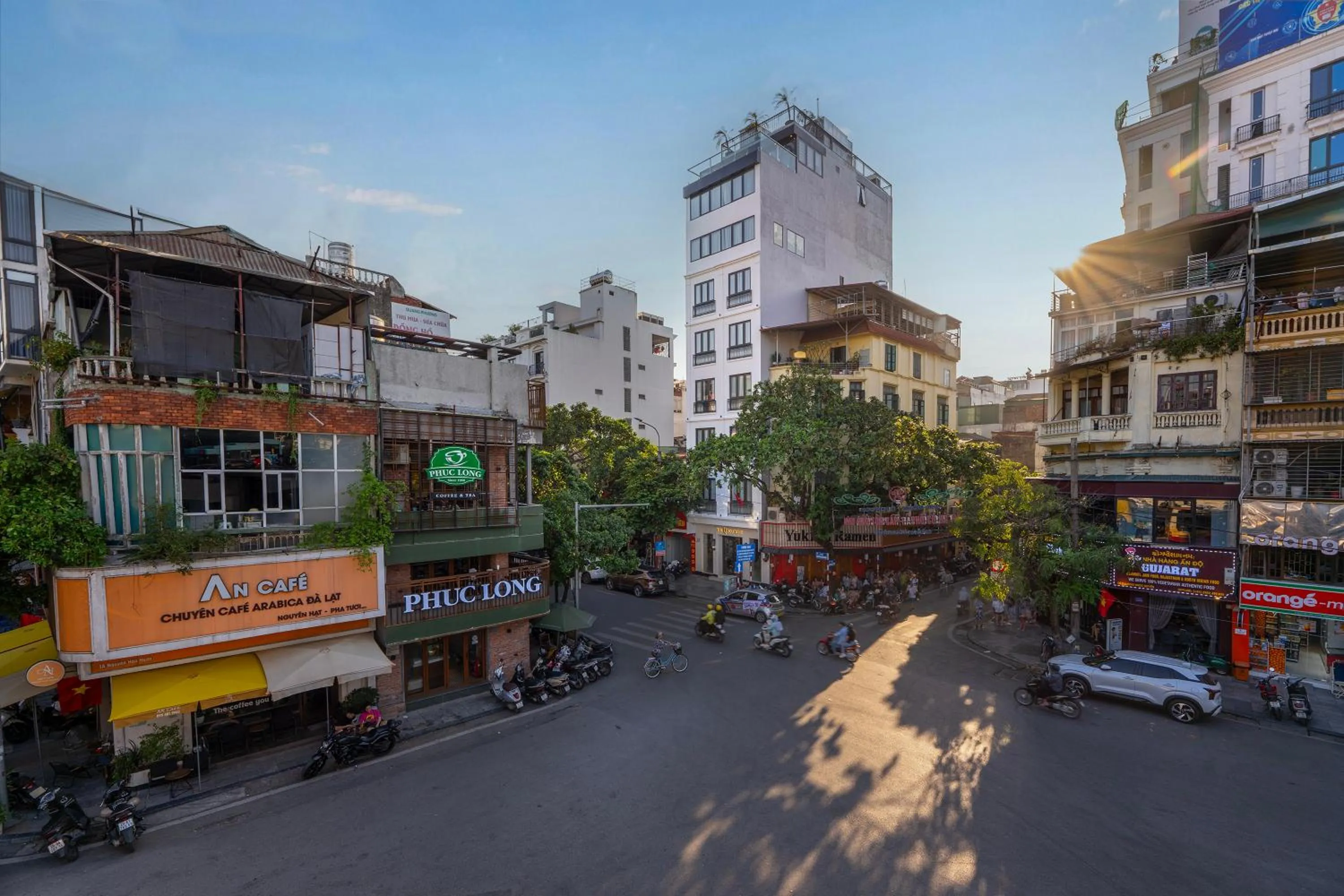 Property building in The Q Boutique Hotel