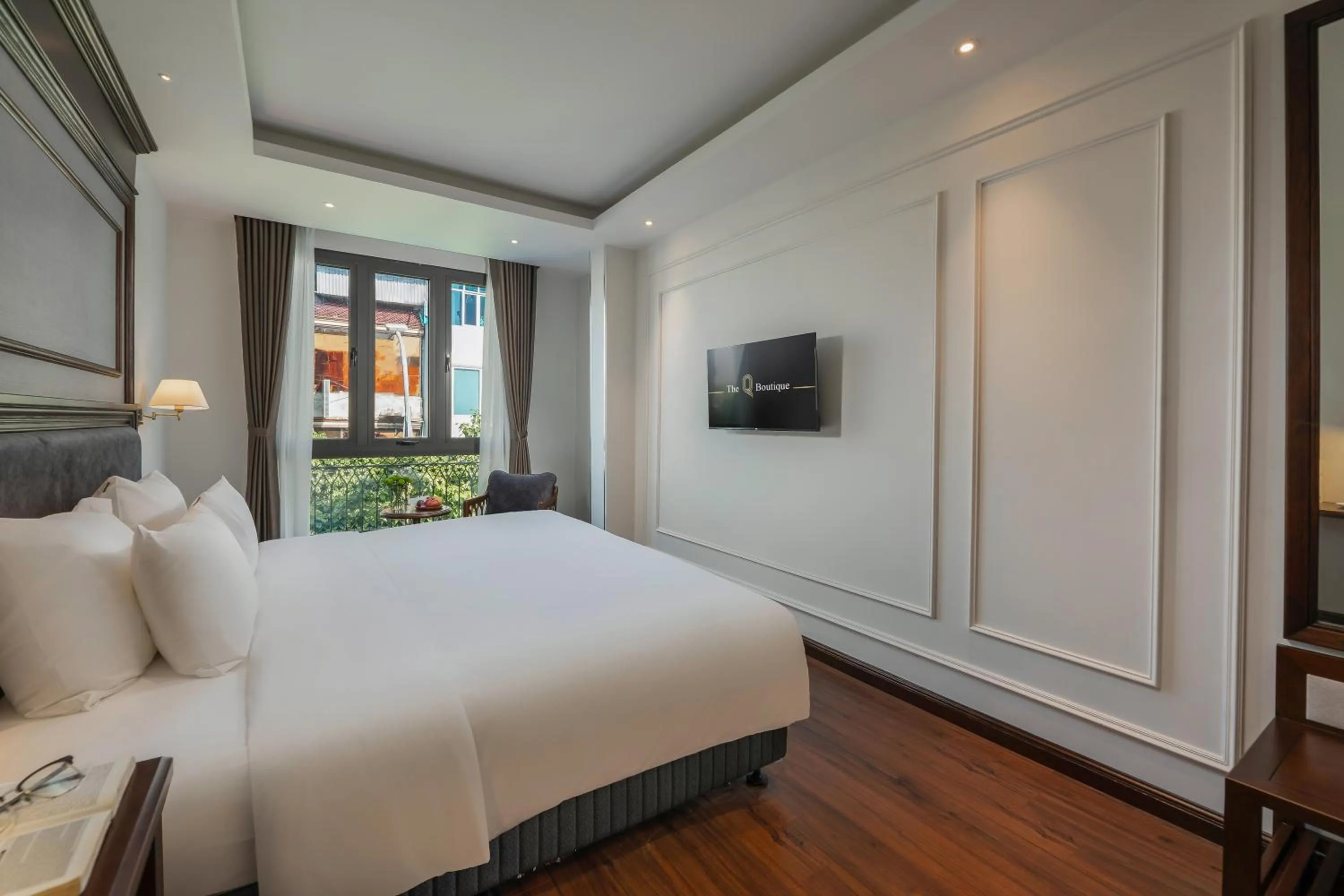 Bedroom, Bed in The Q Boutique Hotel