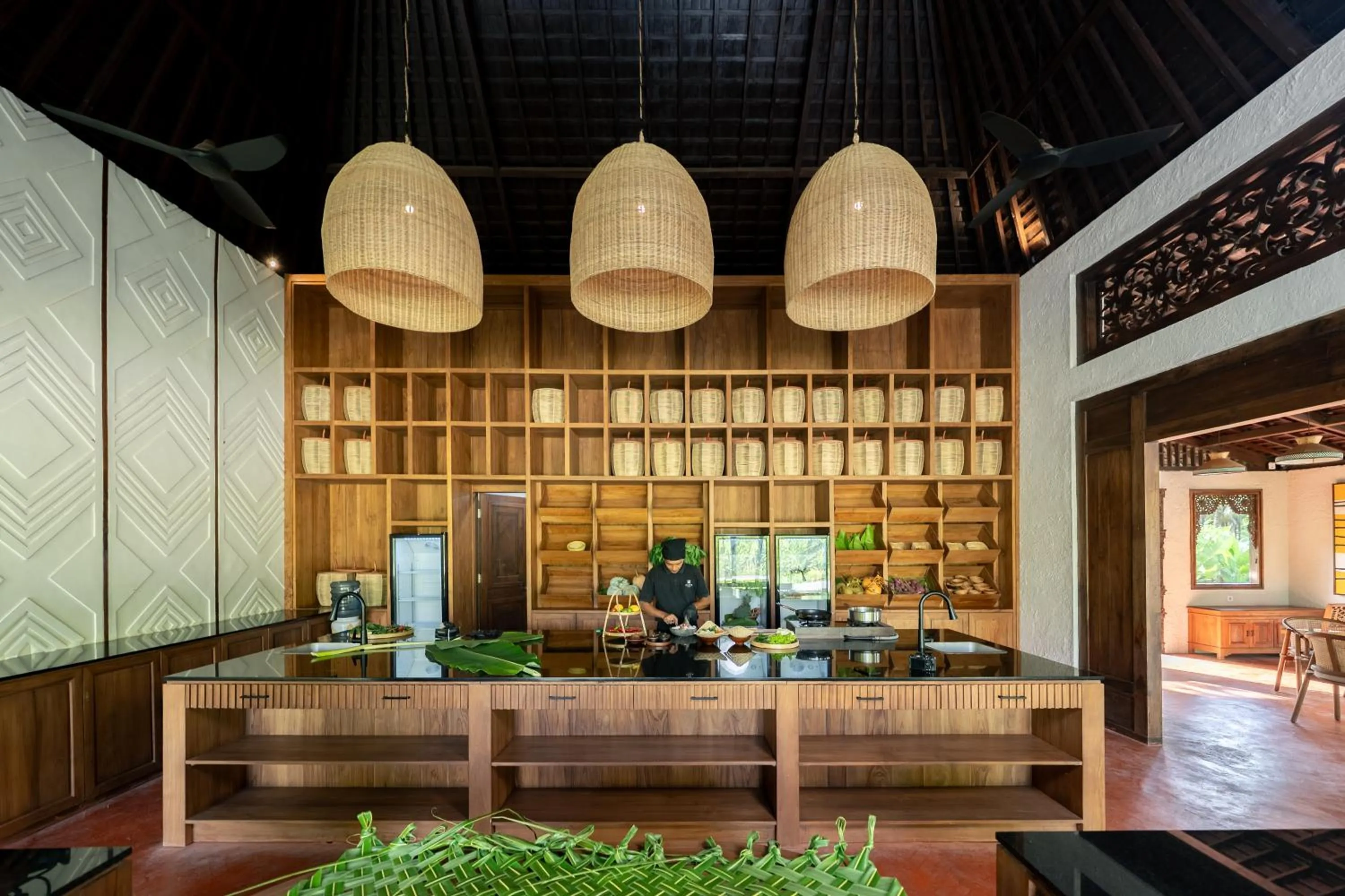 kitchen in Kuara Lombok