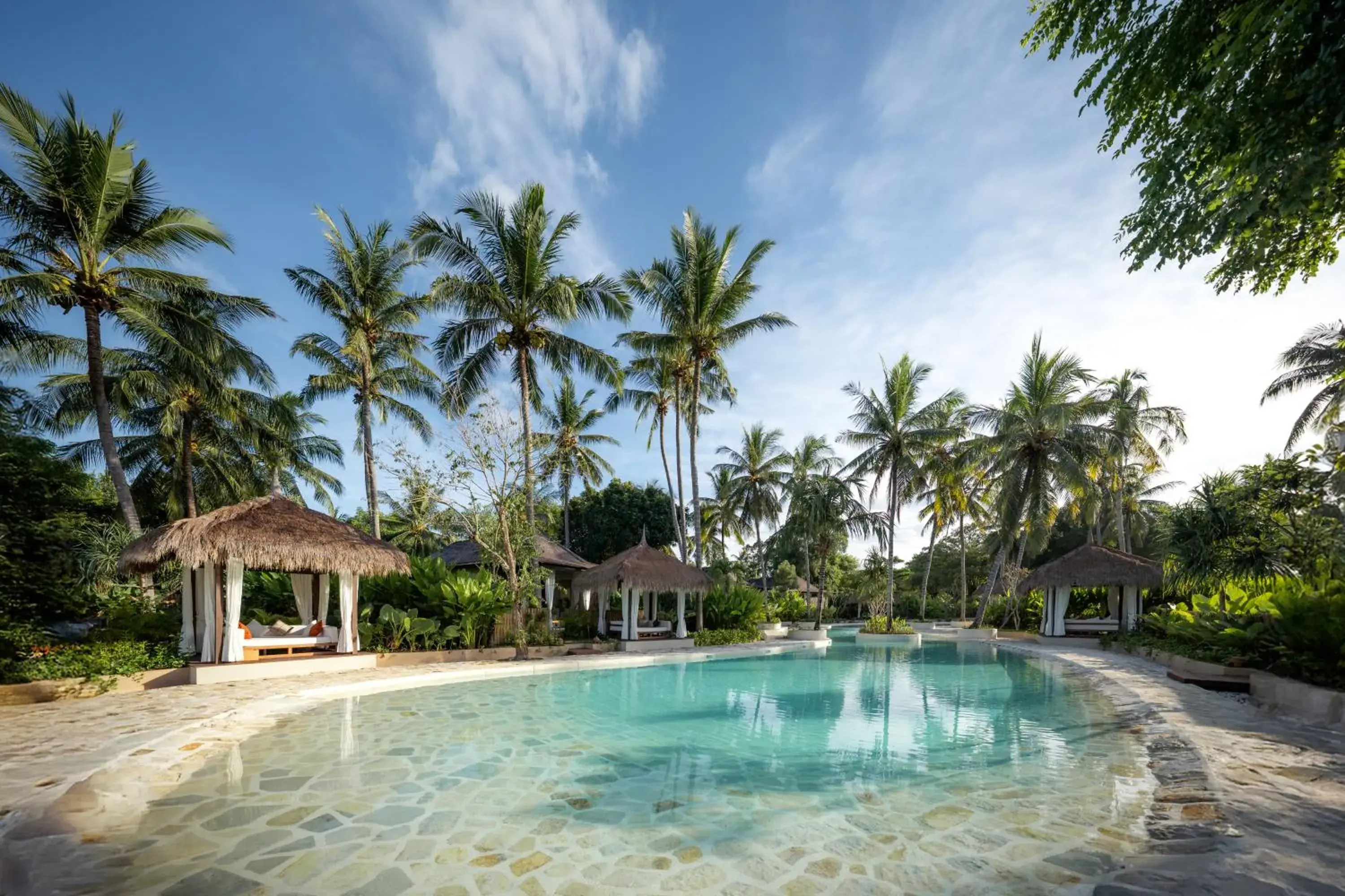 Swimming pool in Kuara Lombok Swimming pool in Kuara Lombok