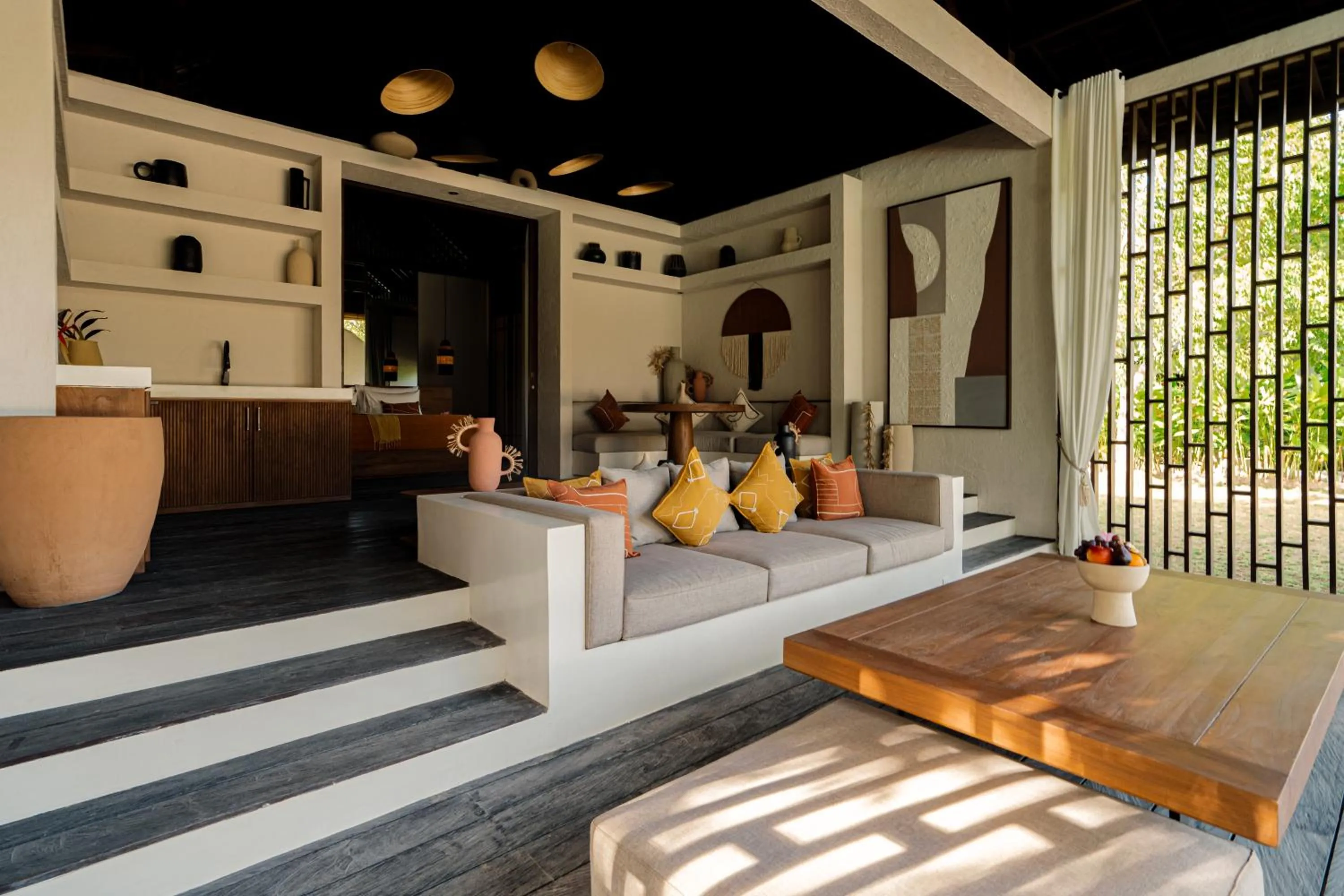 Living room in Kuara Lombok