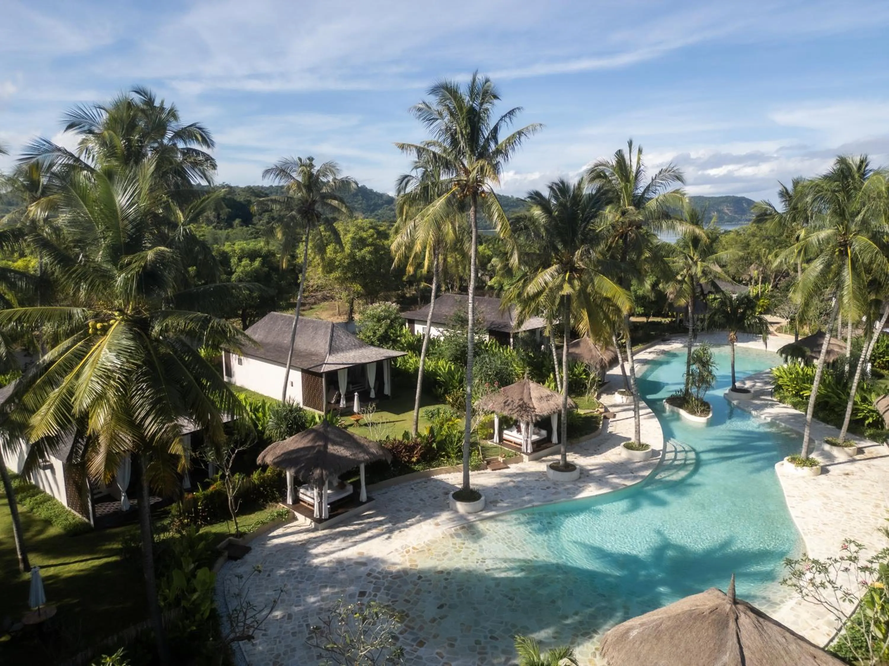 Swimming pool in Kuara Lombok