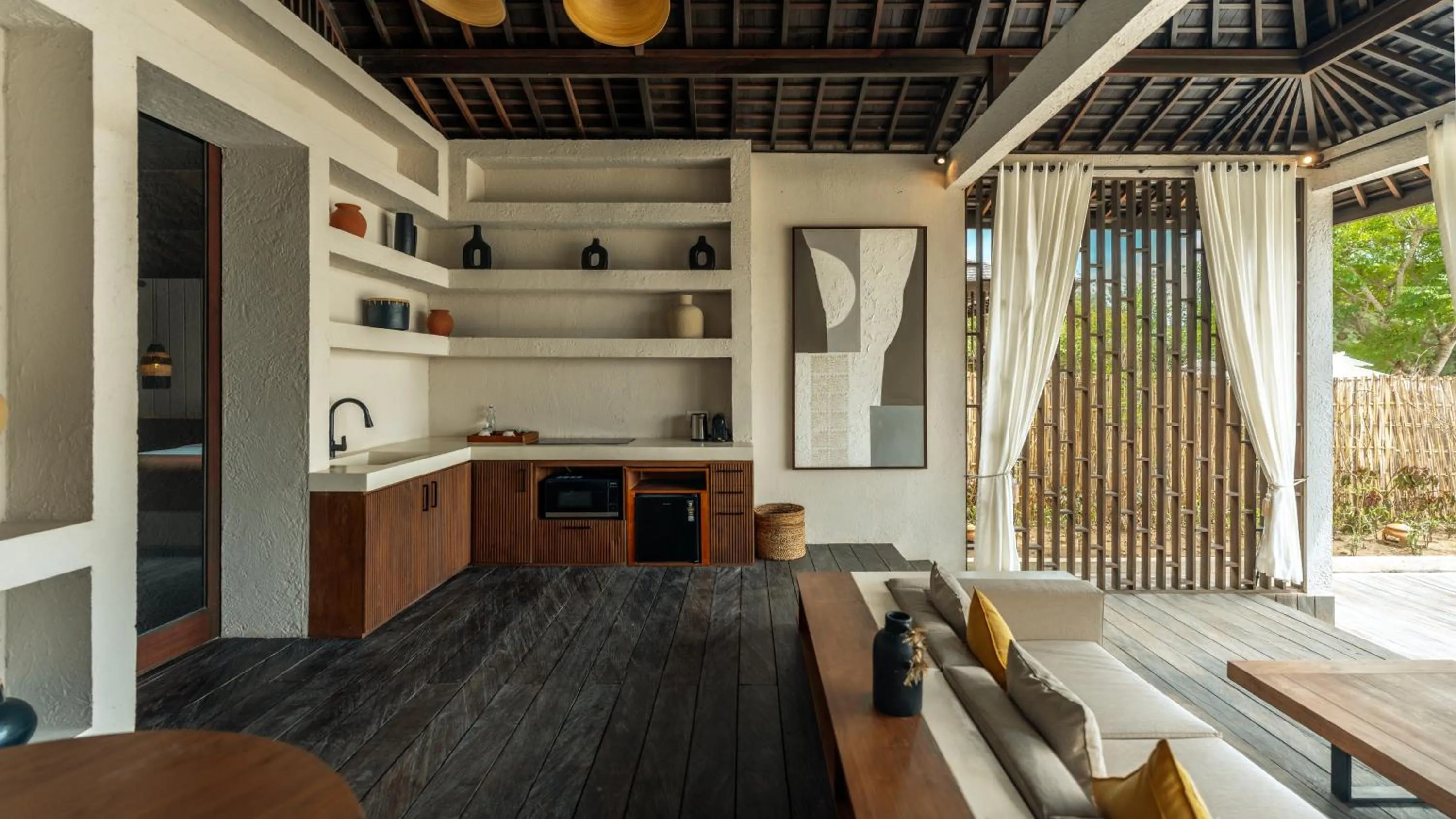 kitchen in Kuara Lombok