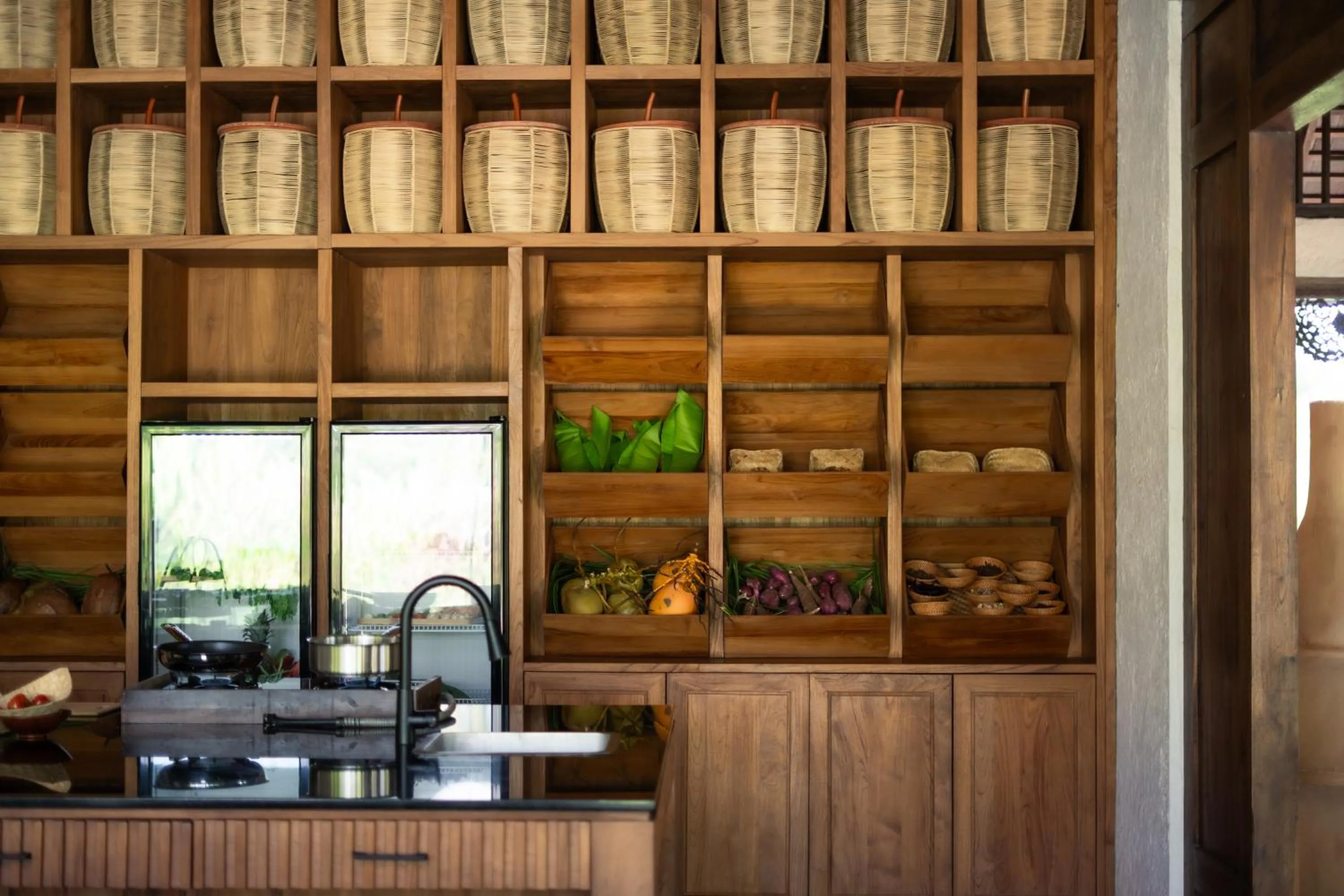 kitchen in Kuara Lombok