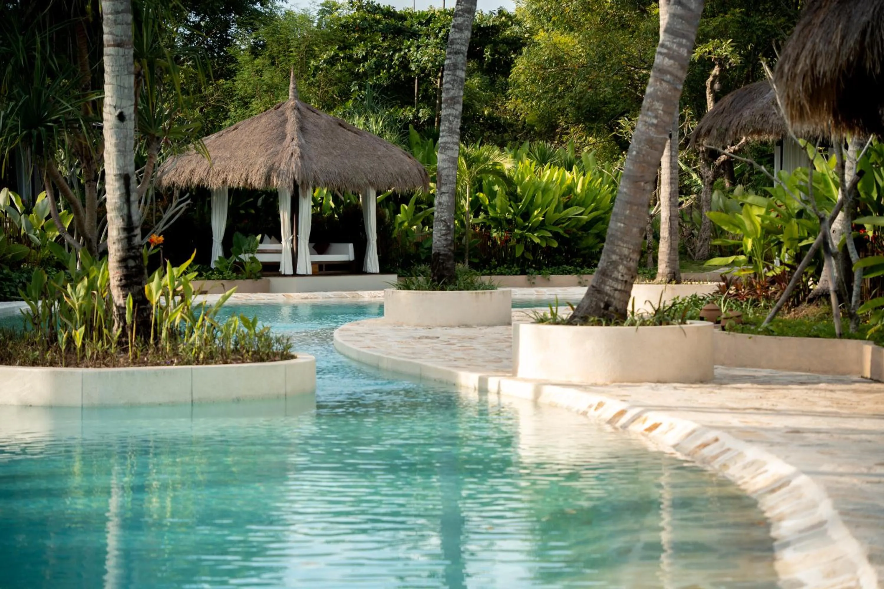 Swimming pool in Kuara Lombok