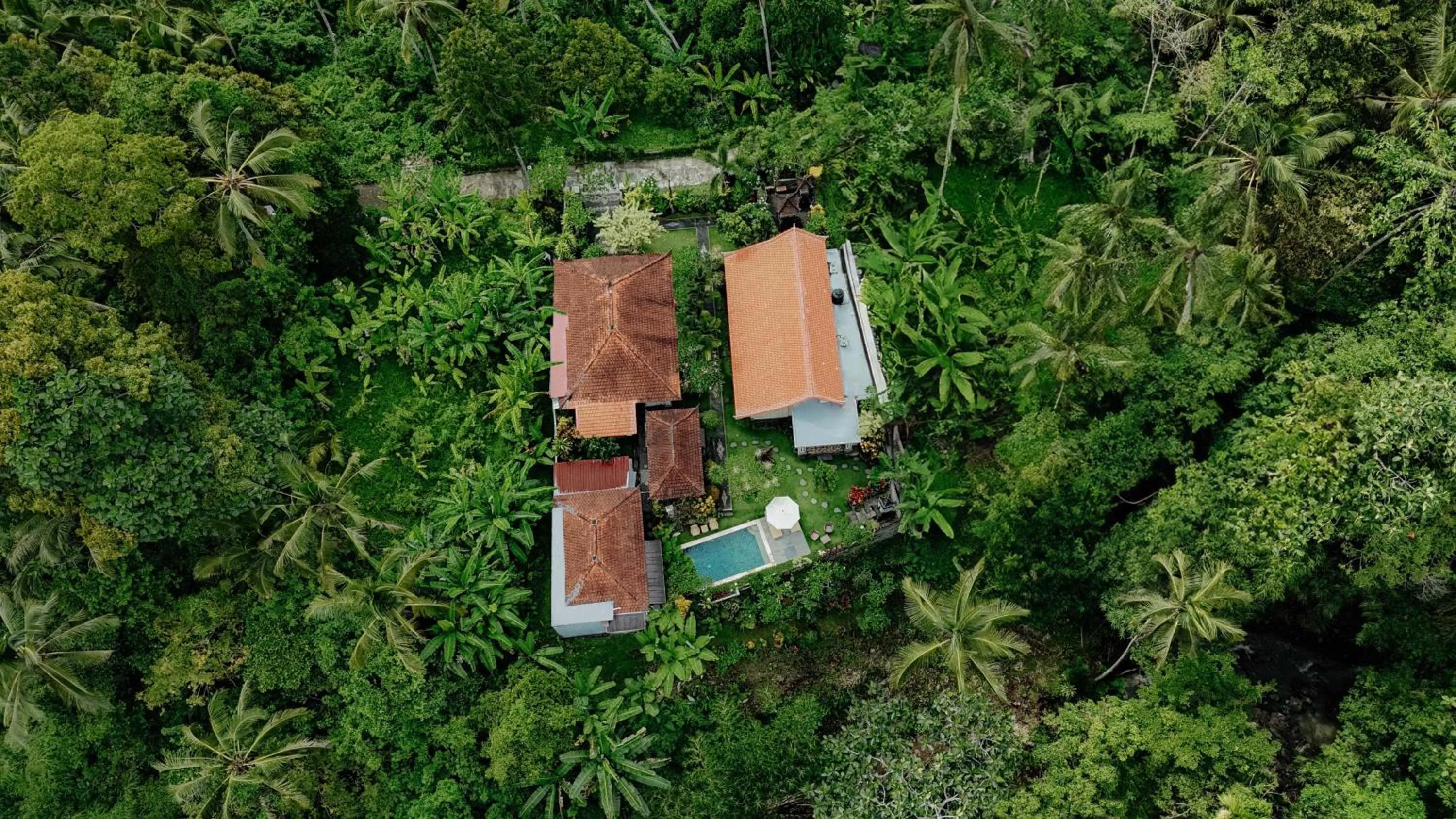 Property building in Campuhan Guesthouse