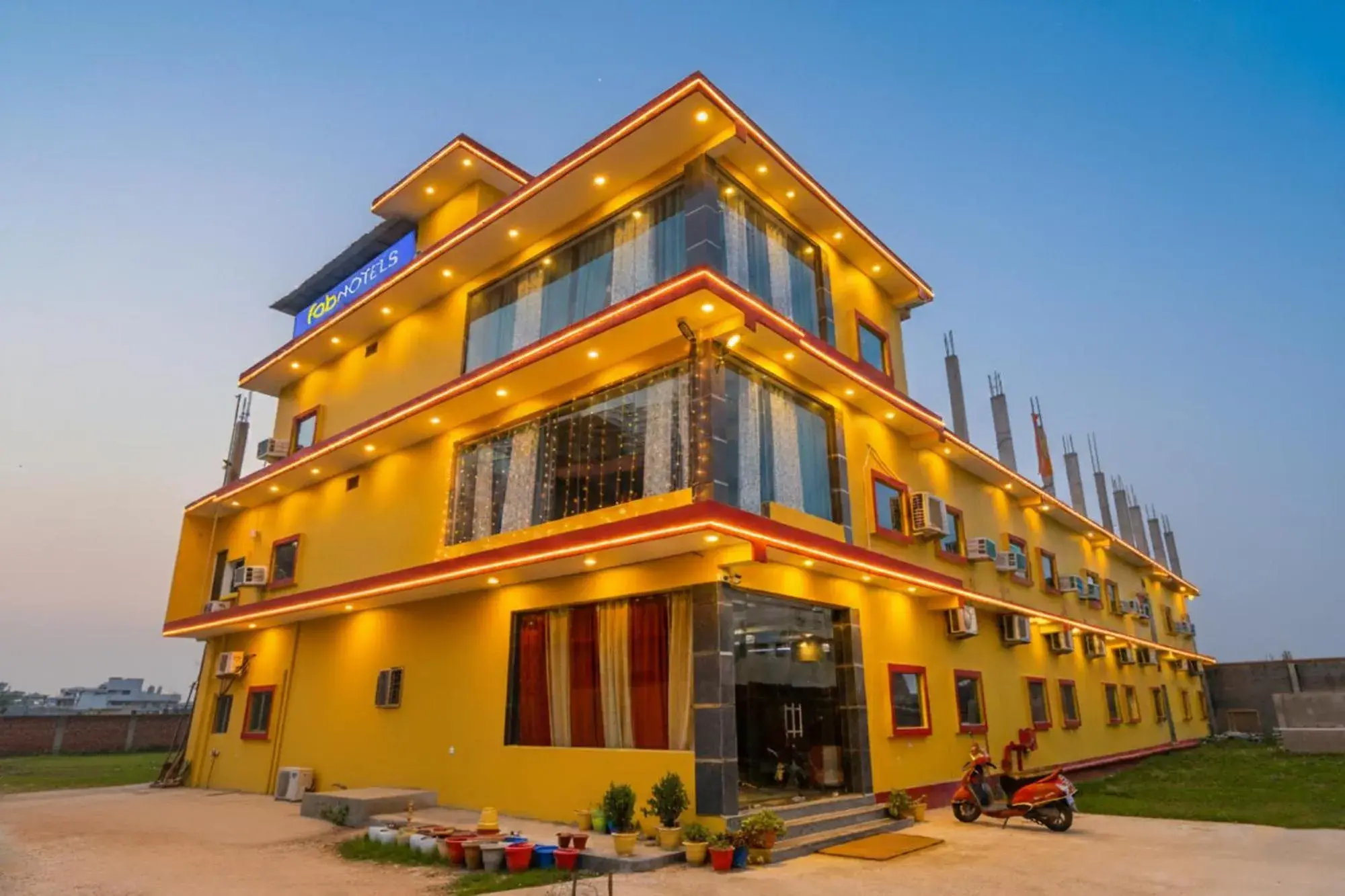 Property building in FabHotel Shree Venkatesh Nileyam Property building in FabHotel Shree Venkatesh Nileyam