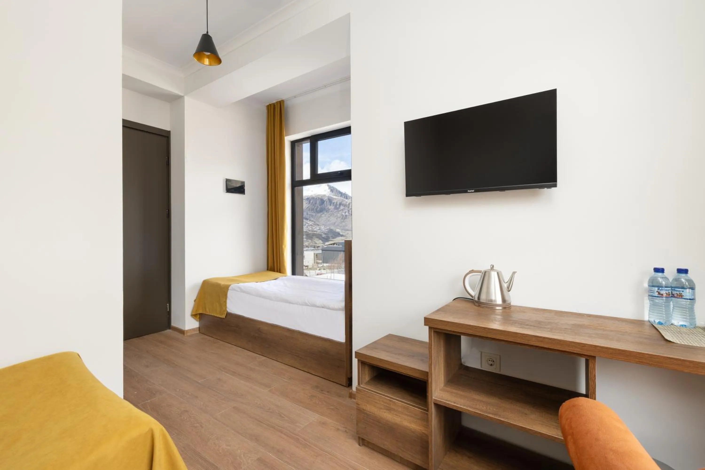 Bedroom, Bed in Melodia KAZBEGI