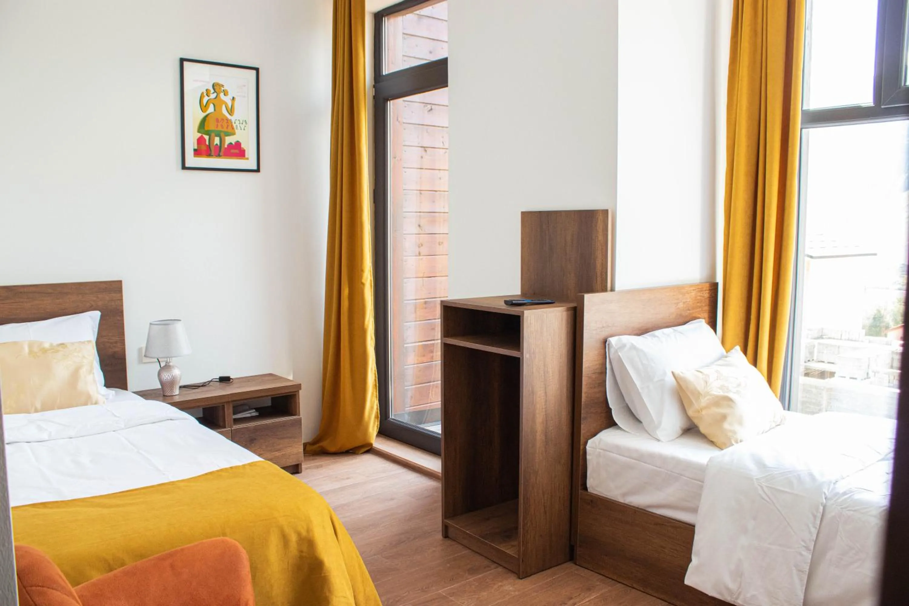 Bedroom, Bed in Melodia KAZBEGI