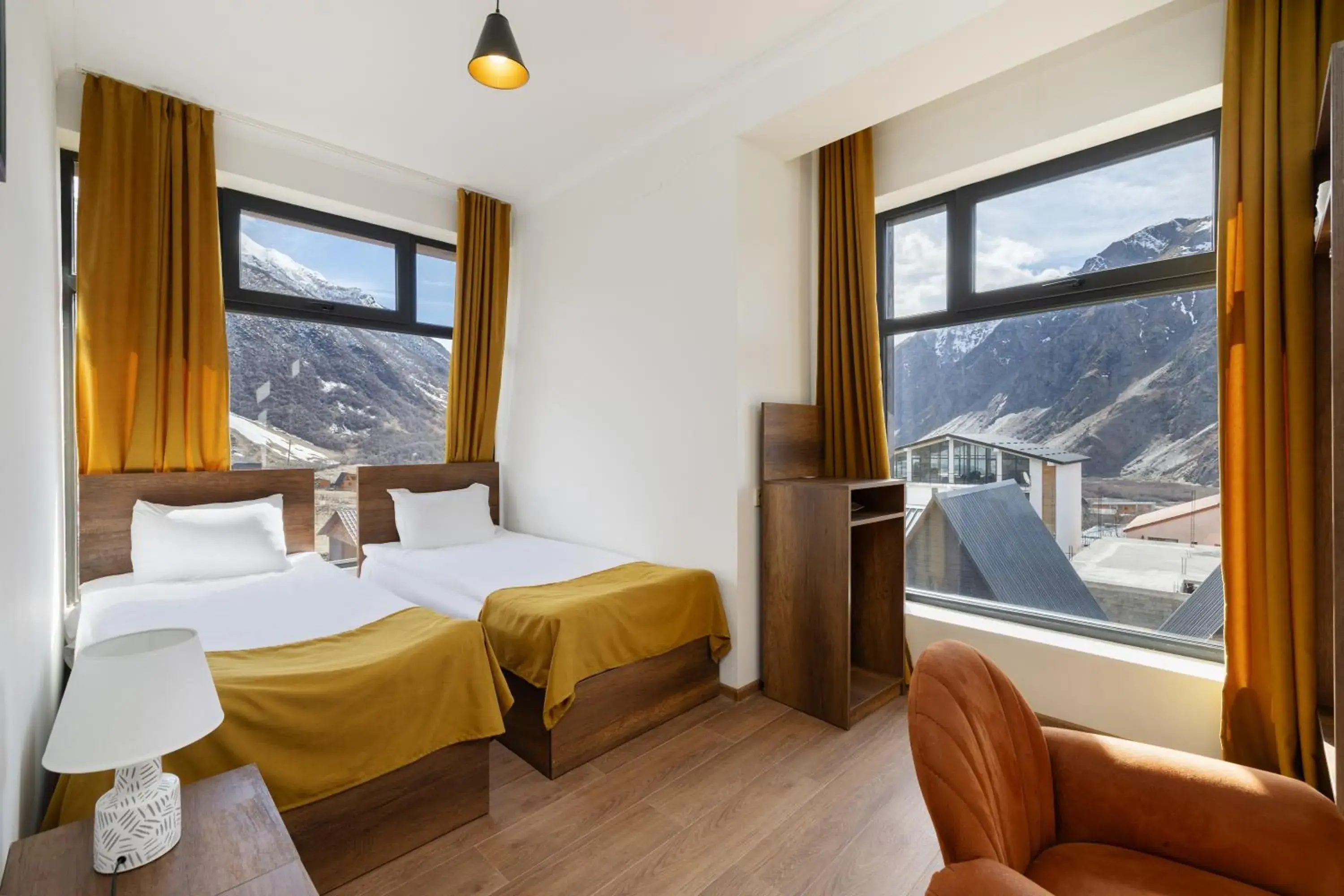 Double or Twin Room with Mountain View in Melodia KAZBEGI Double or Twin Room with Mountain View in Melodia KAZBEGI