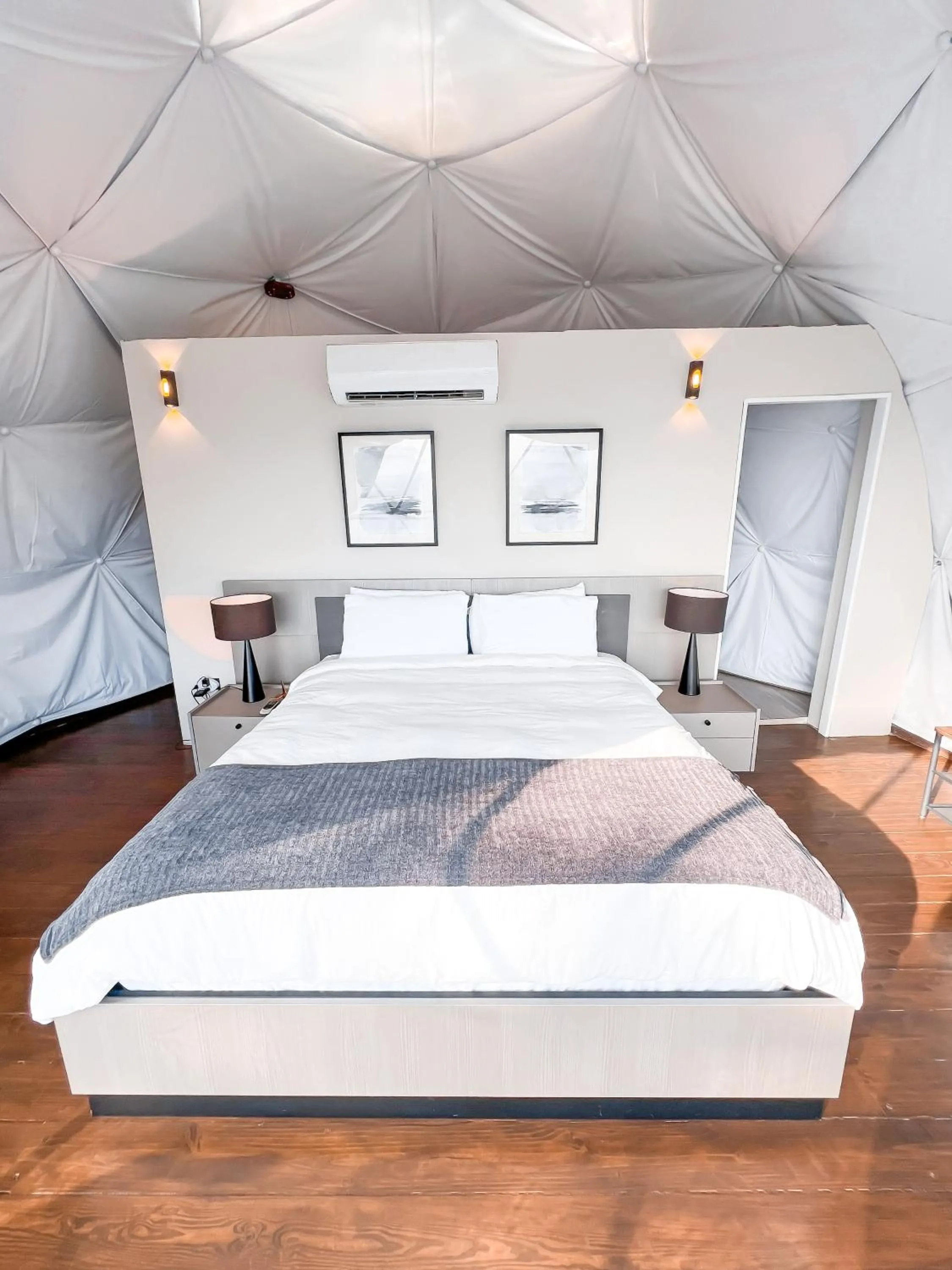 Bed in The Domes Jarabacoa