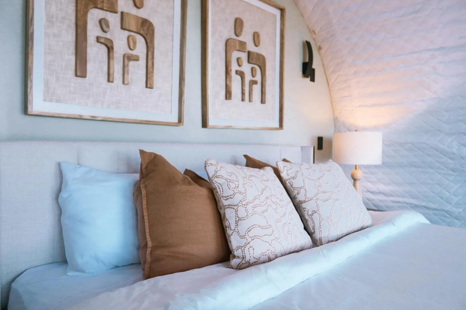 Bed in The Domes Jarabacoa