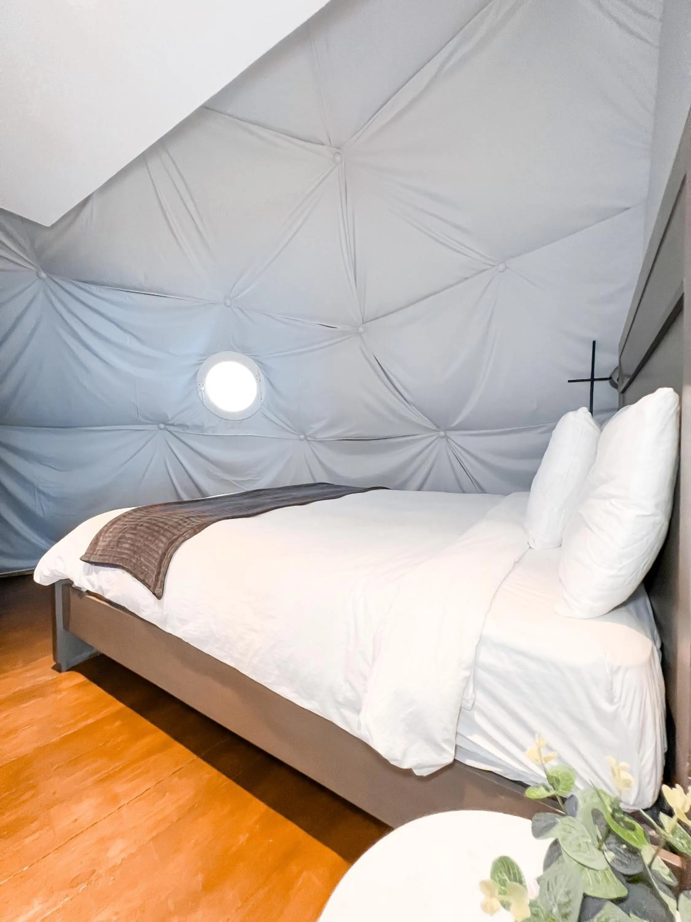 Bed in The Domes Jarabacoa