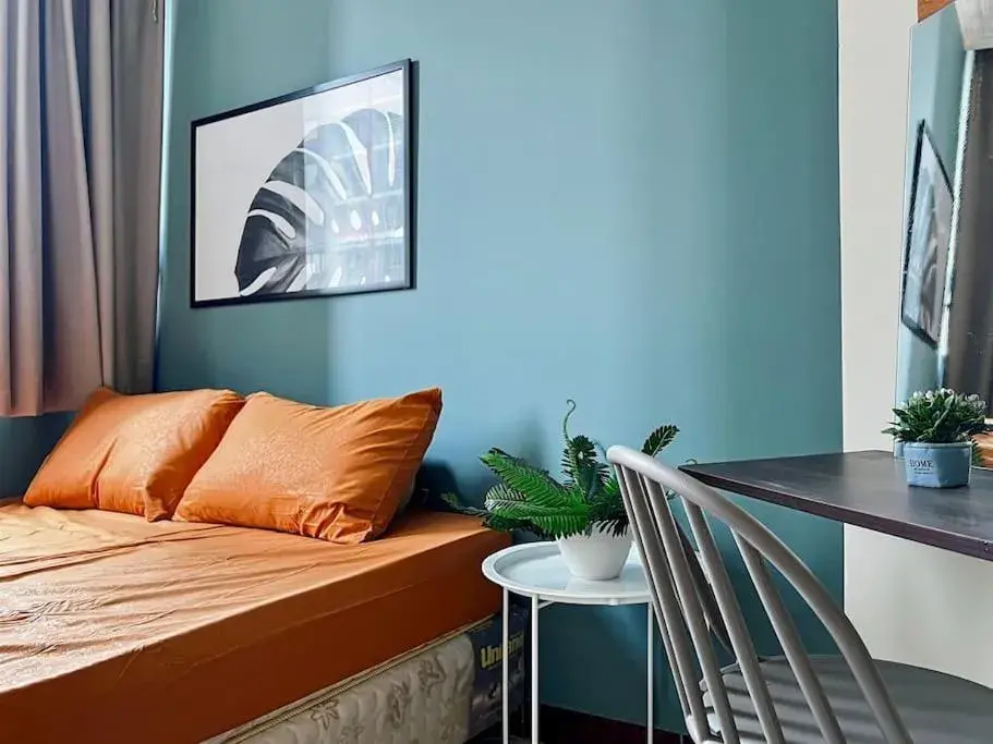 Bed in Large and Strategic Apt 3BR with WiFi & Pool Bed in Large and Strategic Apt 3BR with WiFi & Pool