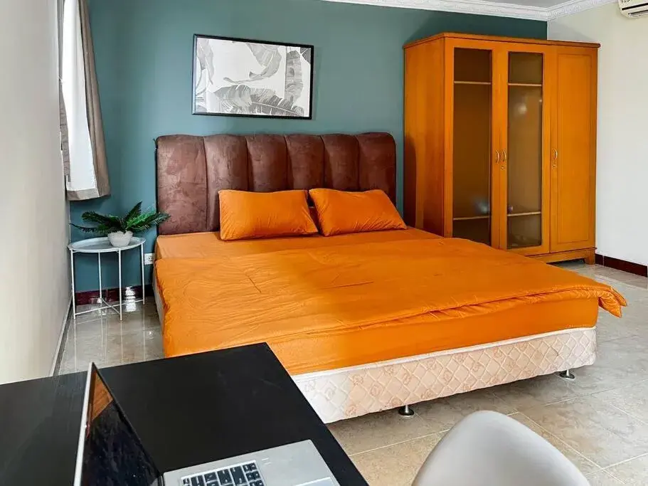 Bed in Large and Strategic Apt 3BR with WiFi & Pool Bed in Large and Strategic Apt 3BR with WiFi & Pool