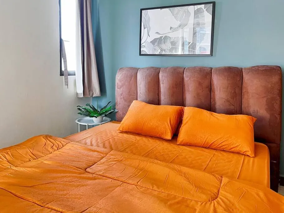 Bed in Large and Strategic Apt 3BR with WiFi & Pool