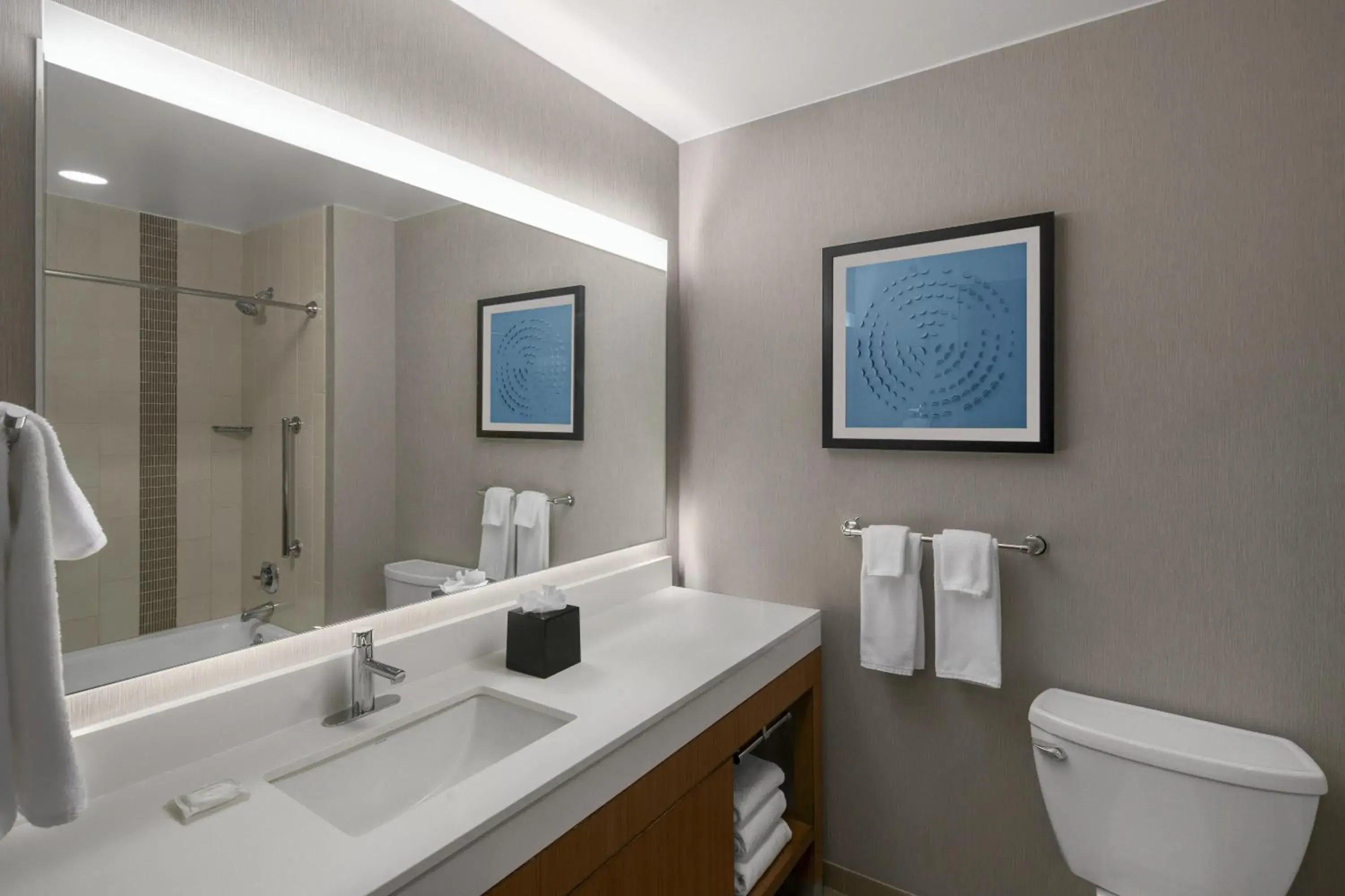 Bathroom in Hyatt Place Denver Cherry Creek Bathroom in Hyatt Place Denver Cherry Creek