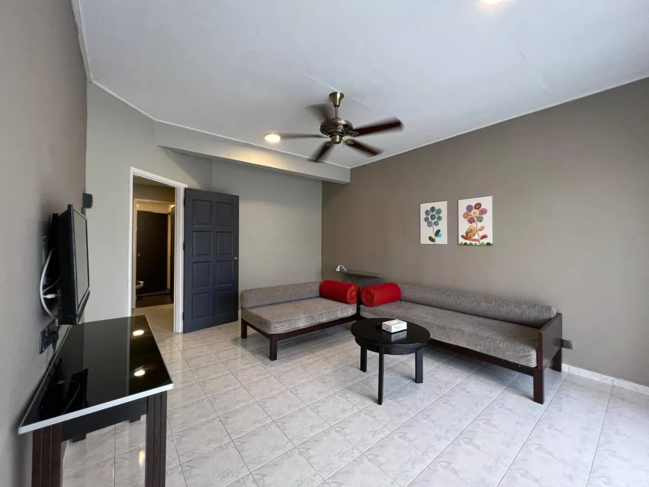 Living room in Perdana Serviced Apartment & Resorts