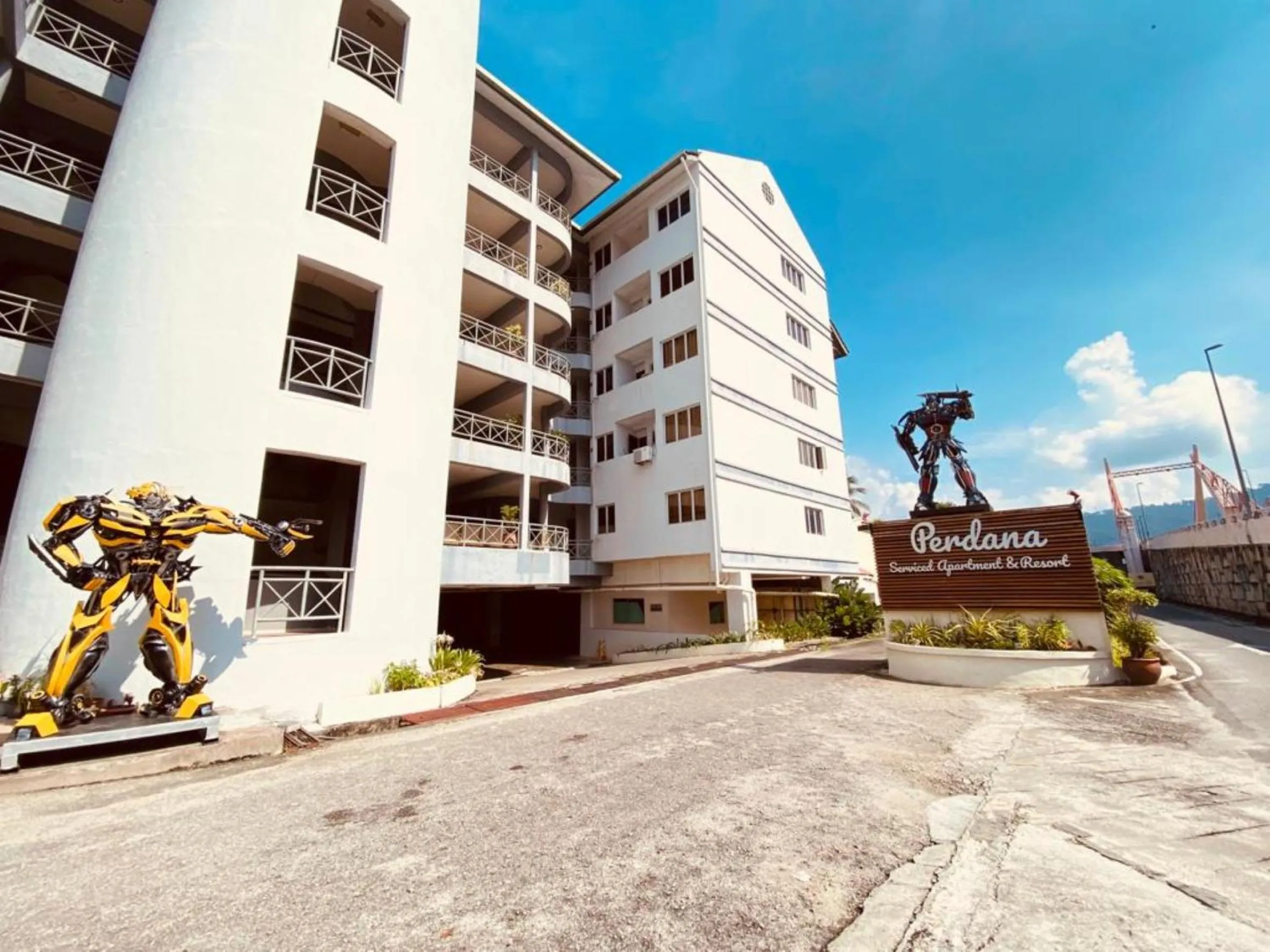 Property building in Perdana Serviced Apartment & Resorts