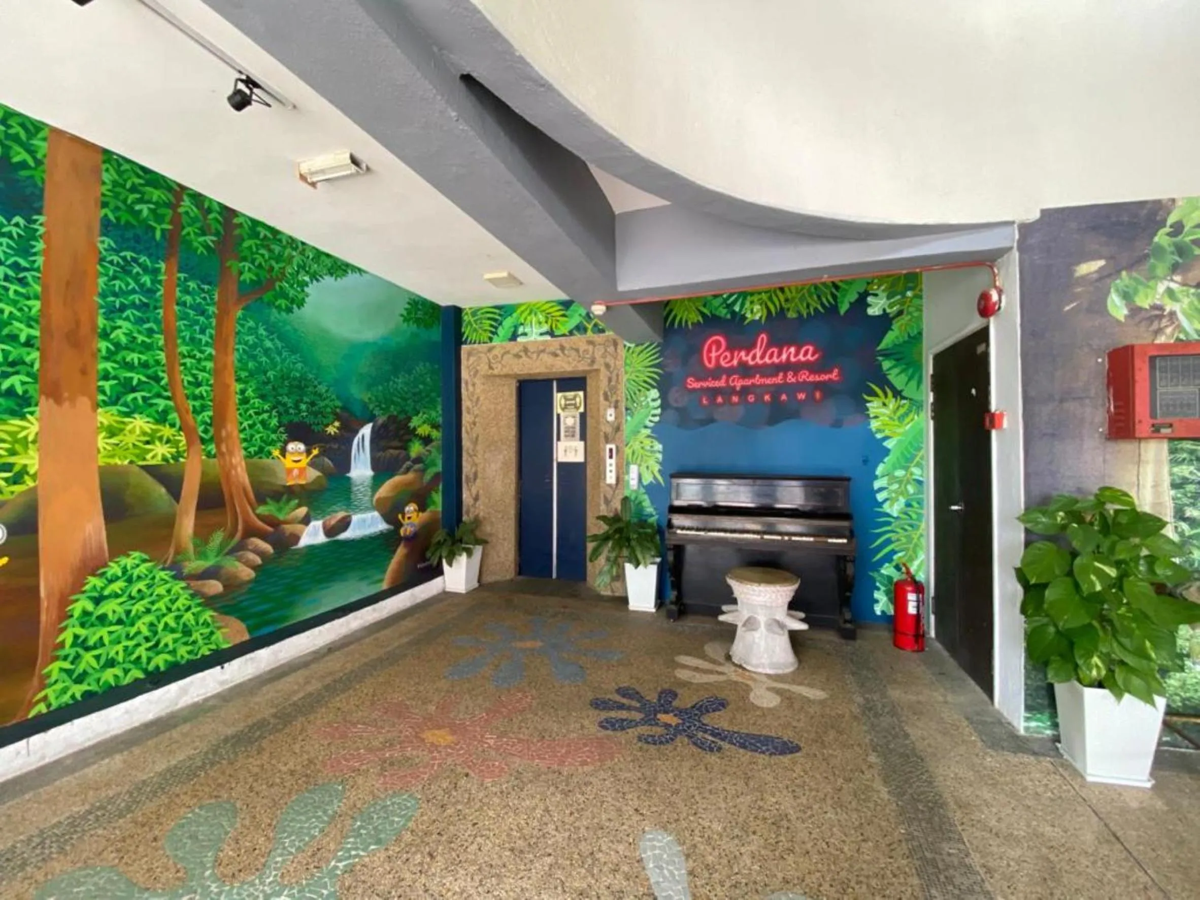 Facade/entrance in Perdana Serviced Apartment & Resorts