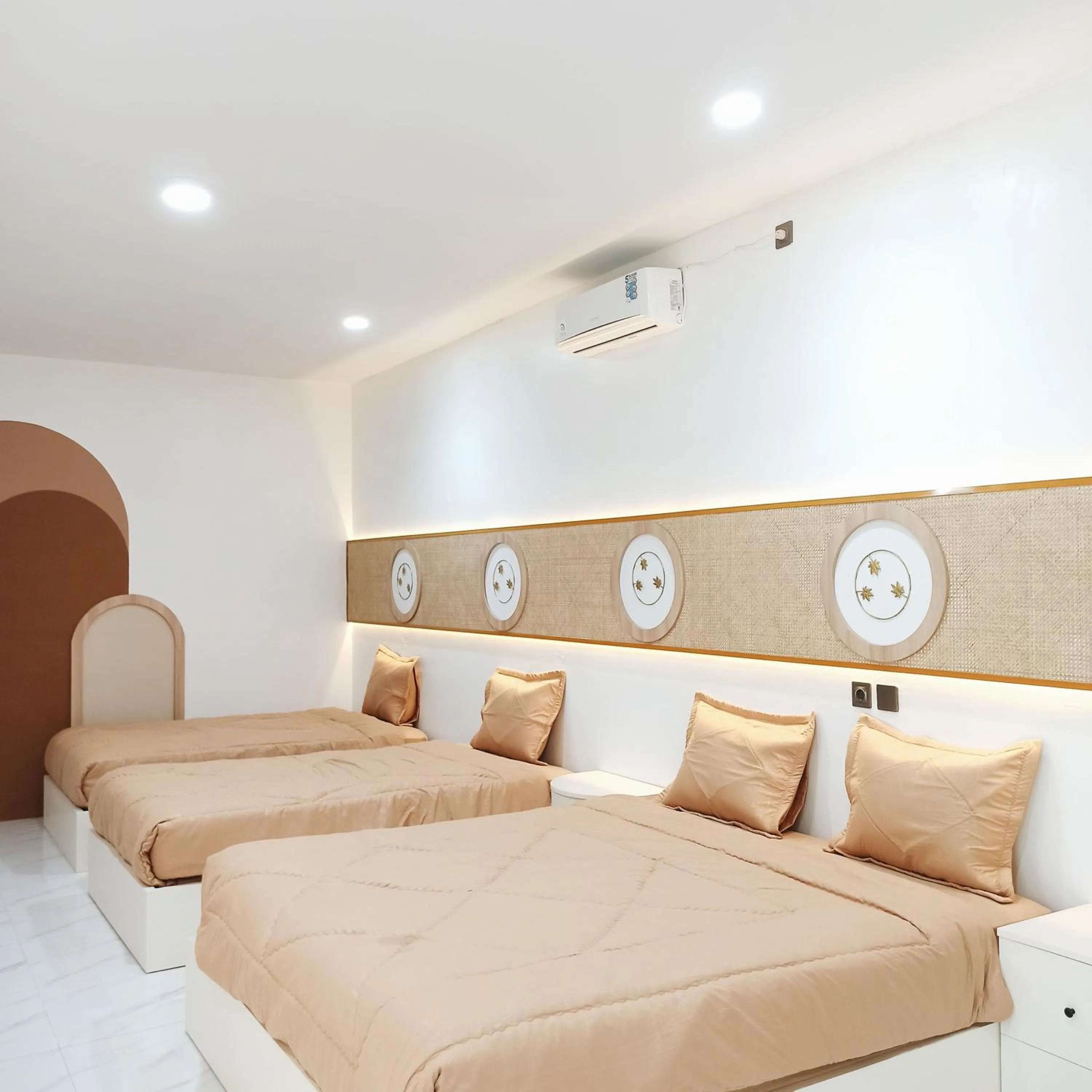 Bed in Sribudaya Resort