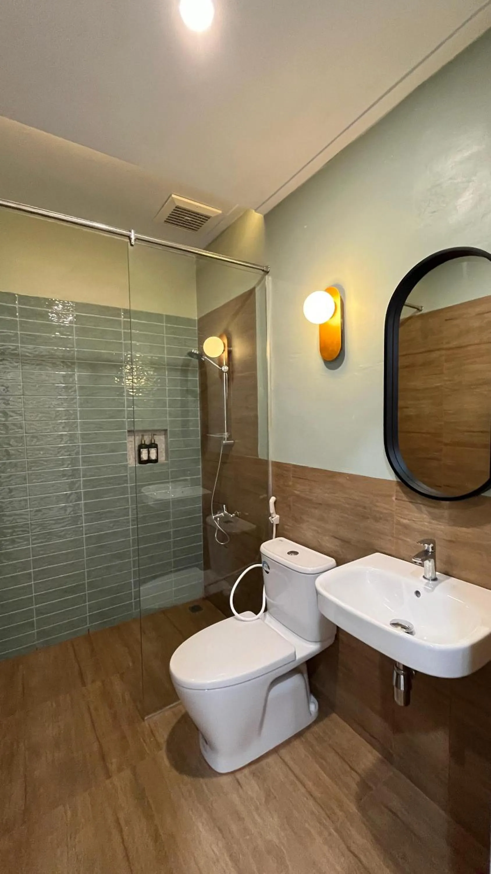 Shower in Sribudaya Resort