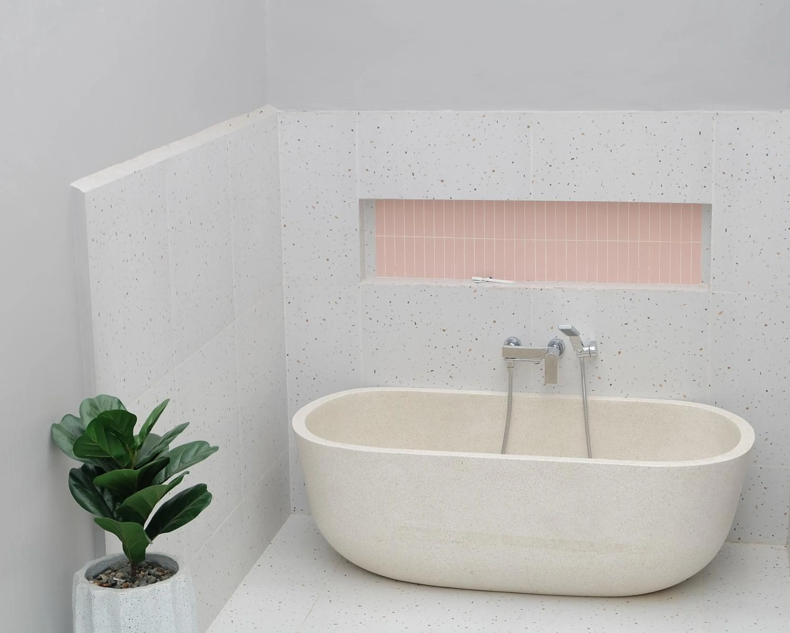 Bathroom in Sribudaya Resort