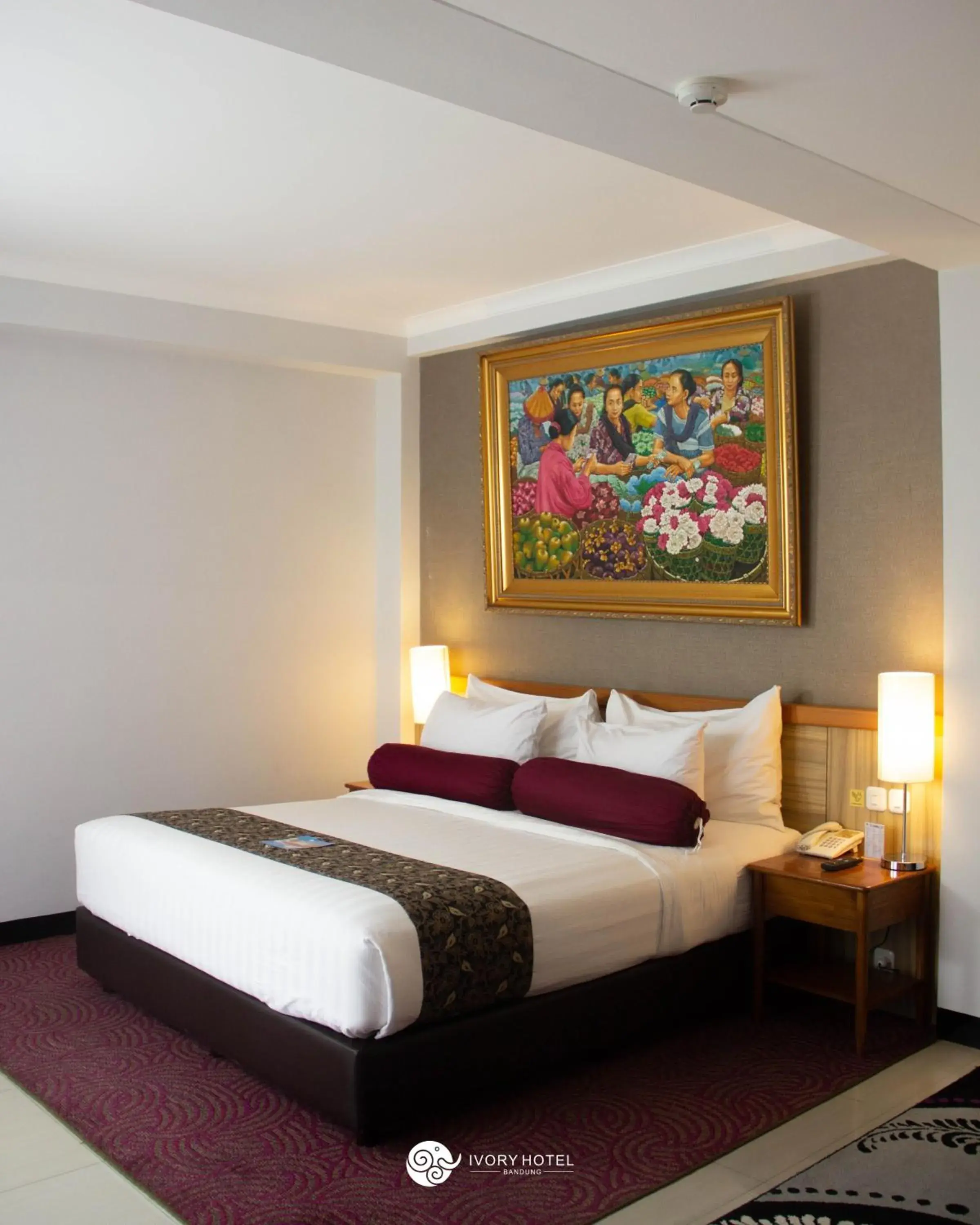 Bed in Ivory Hotel Bandung Bed in Ivory Hotel Bandung