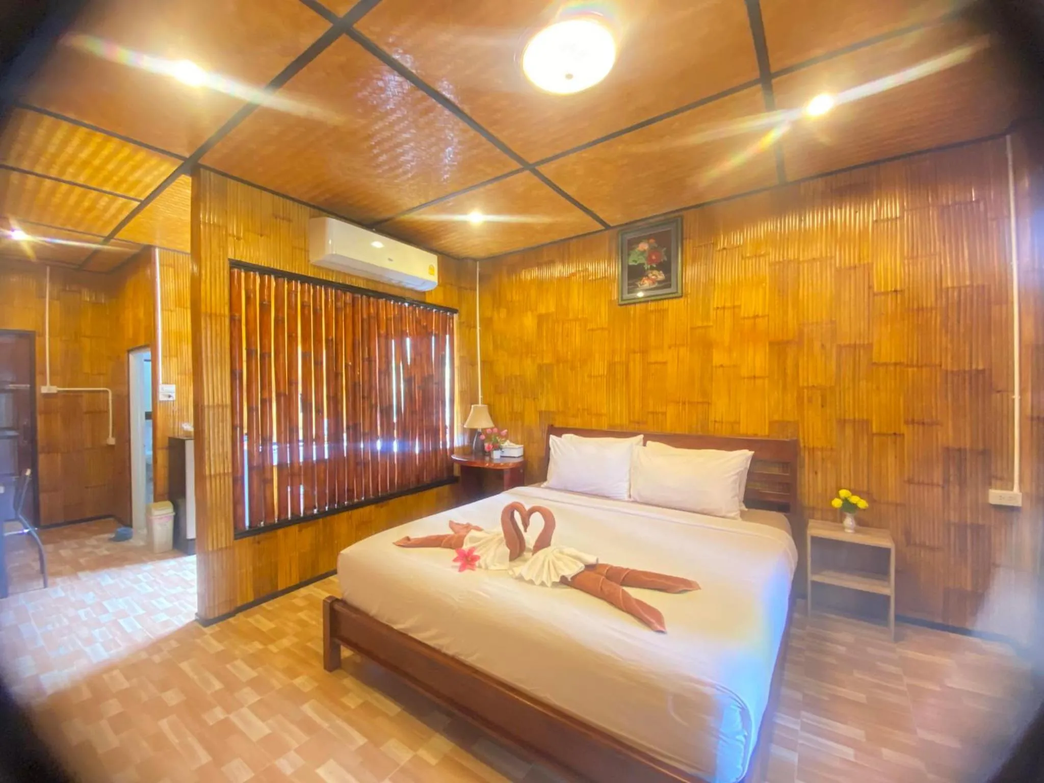 Bedroom in Lanta Wild Beach Resort