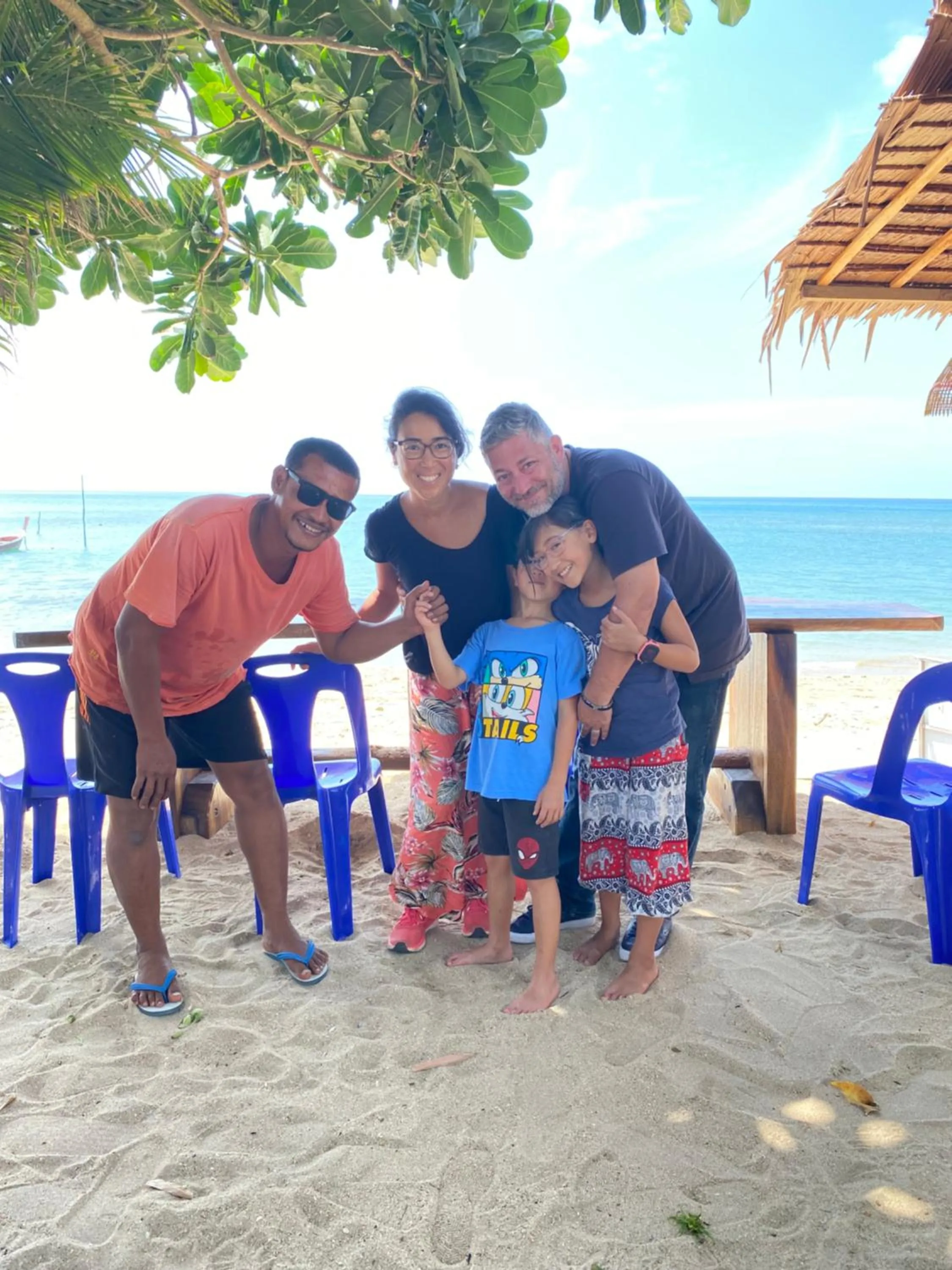 group of guests in Lanta Wild Beach Resort