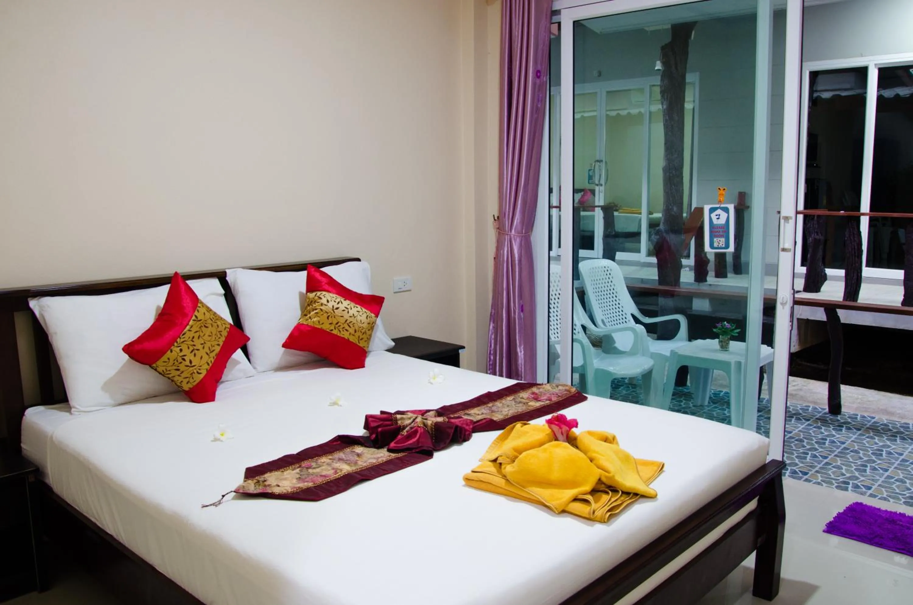 Bedroom in Lanta Wild Beach Resort