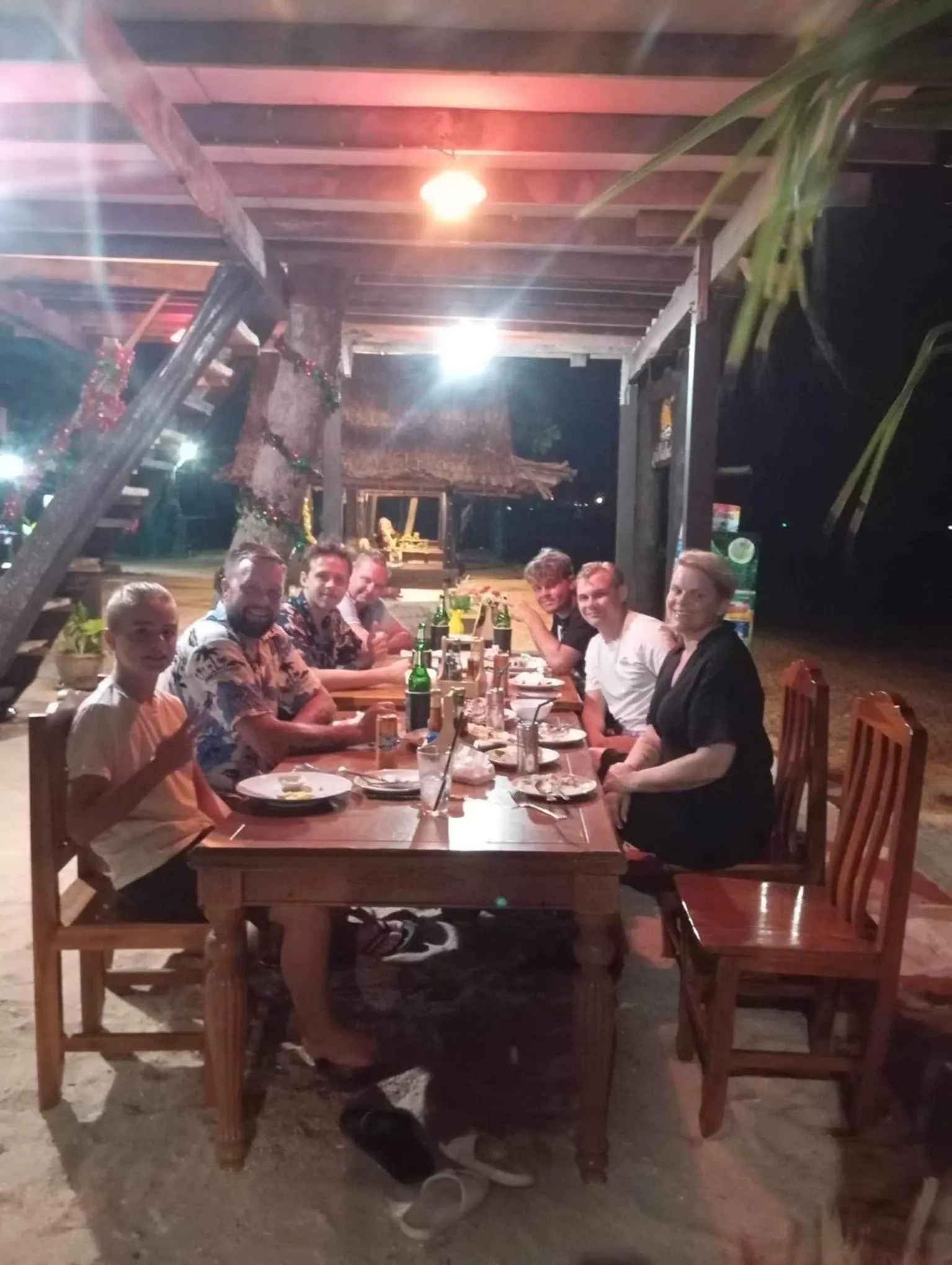 Restaurant/places to eat in Lanta Wild Beach Resort