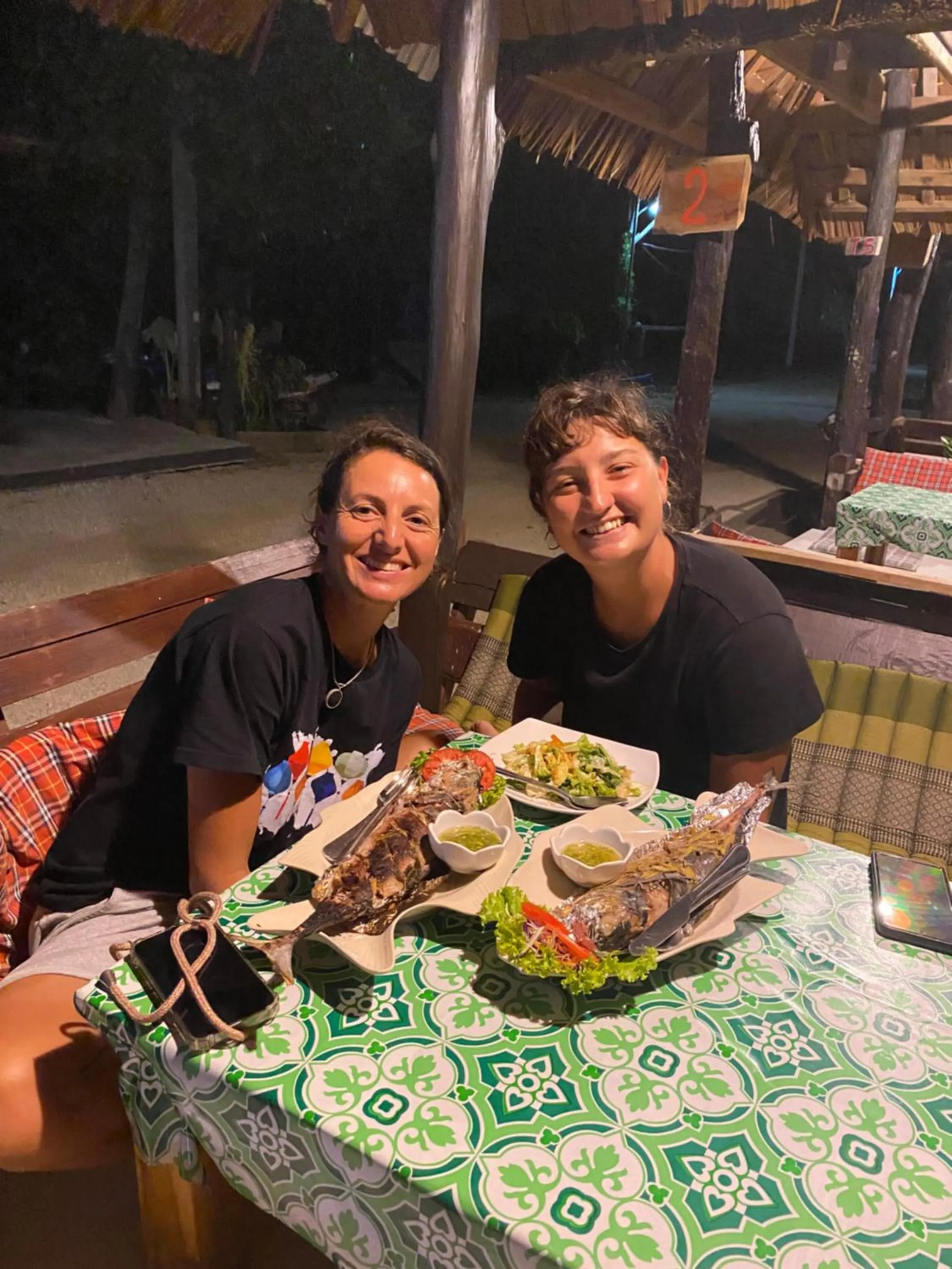 Dinner in Lanta Wild Beach Resort