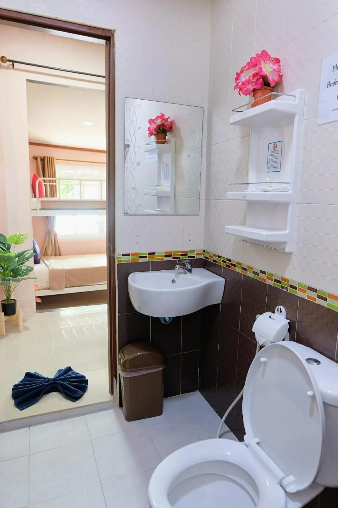 Bathroom in Lanta Wild Beach Resort