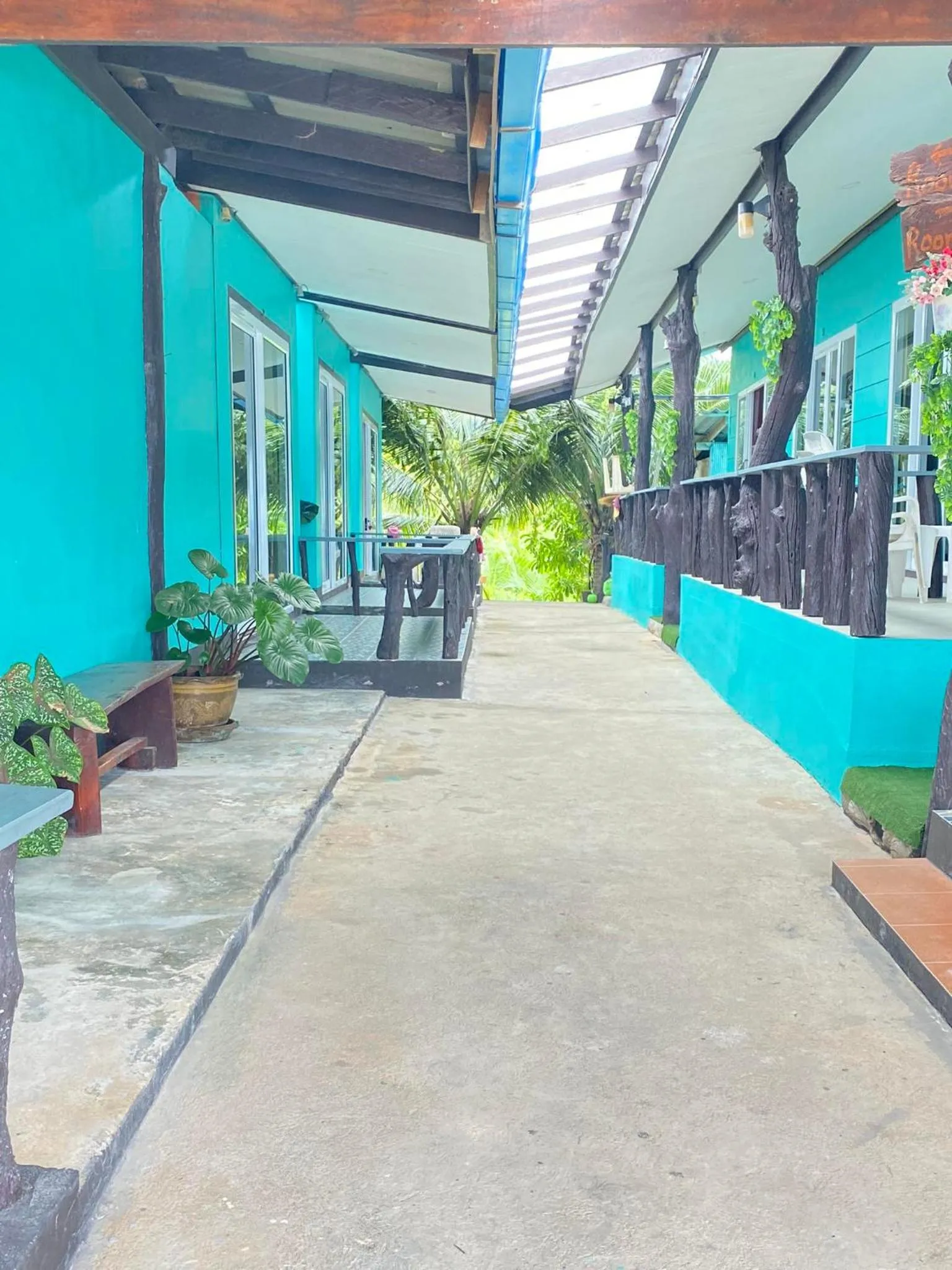 Patio in Lanta Wild Beach Resort