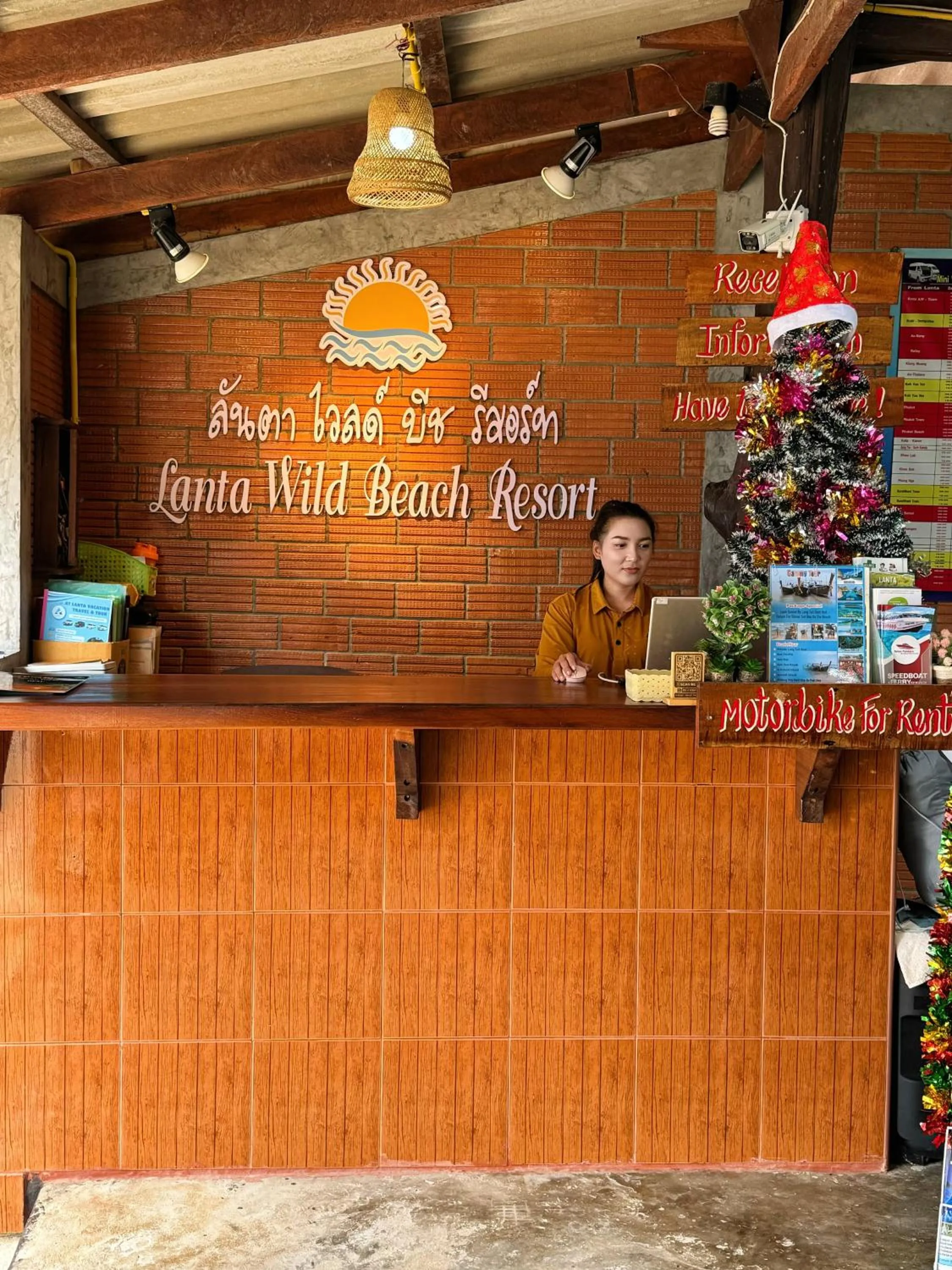 Facade/entrance in Lanta Wild Beach Resort