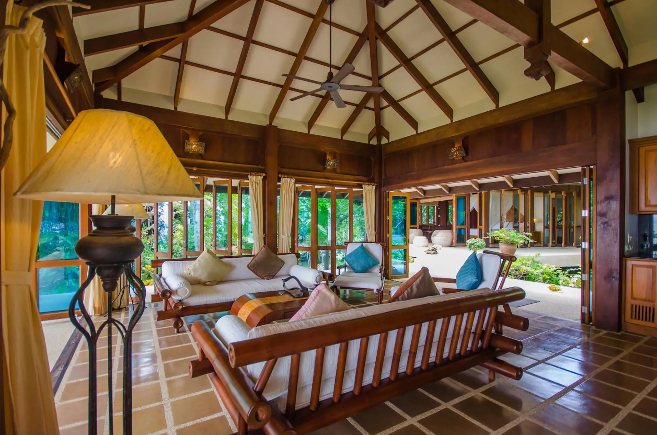 Living room in Koh Jum Beach Villas "A member of Secret Retreats"