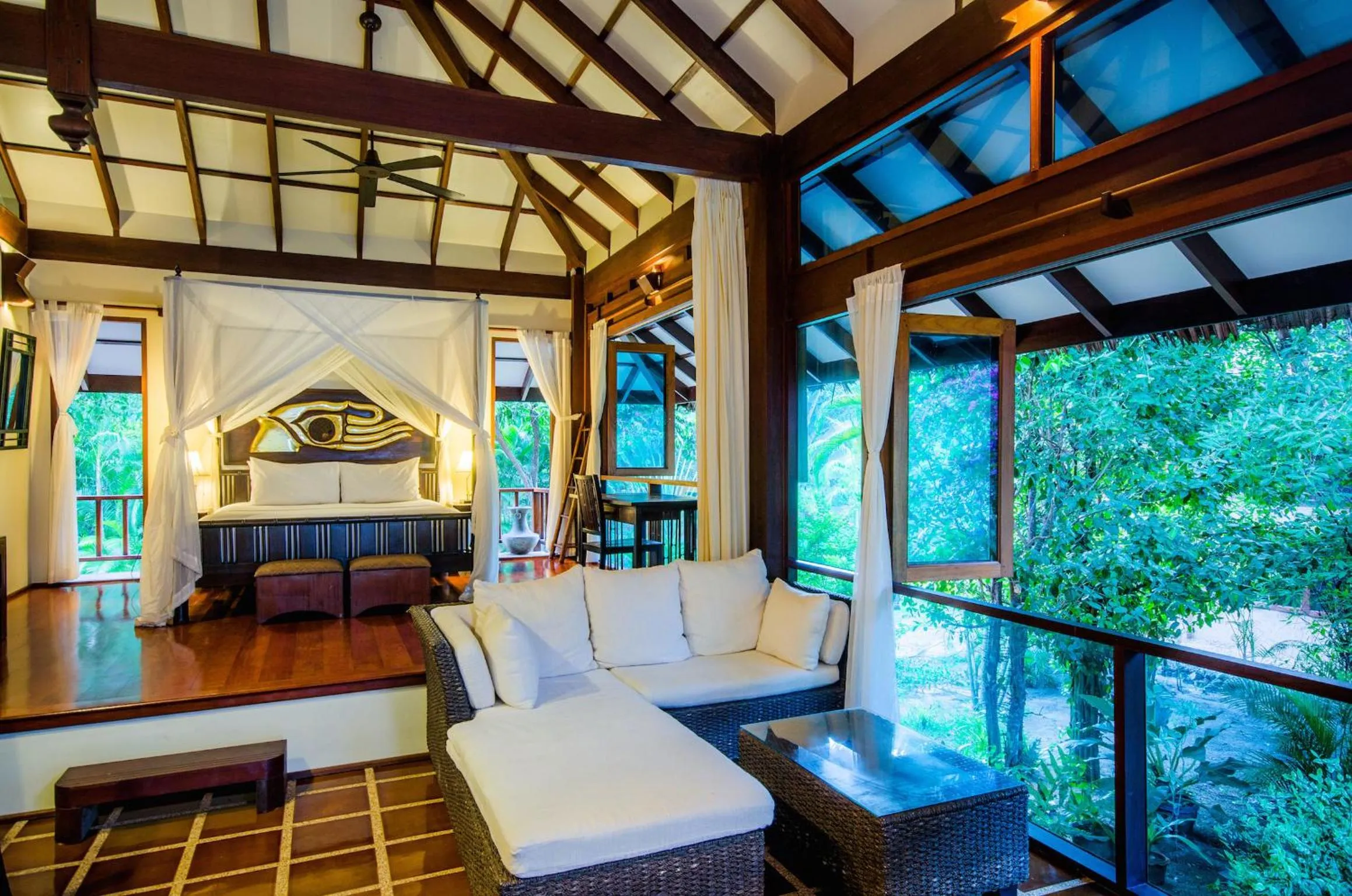 Seating area in Koh Jum Beach Villas "A member of Secret Retreats"