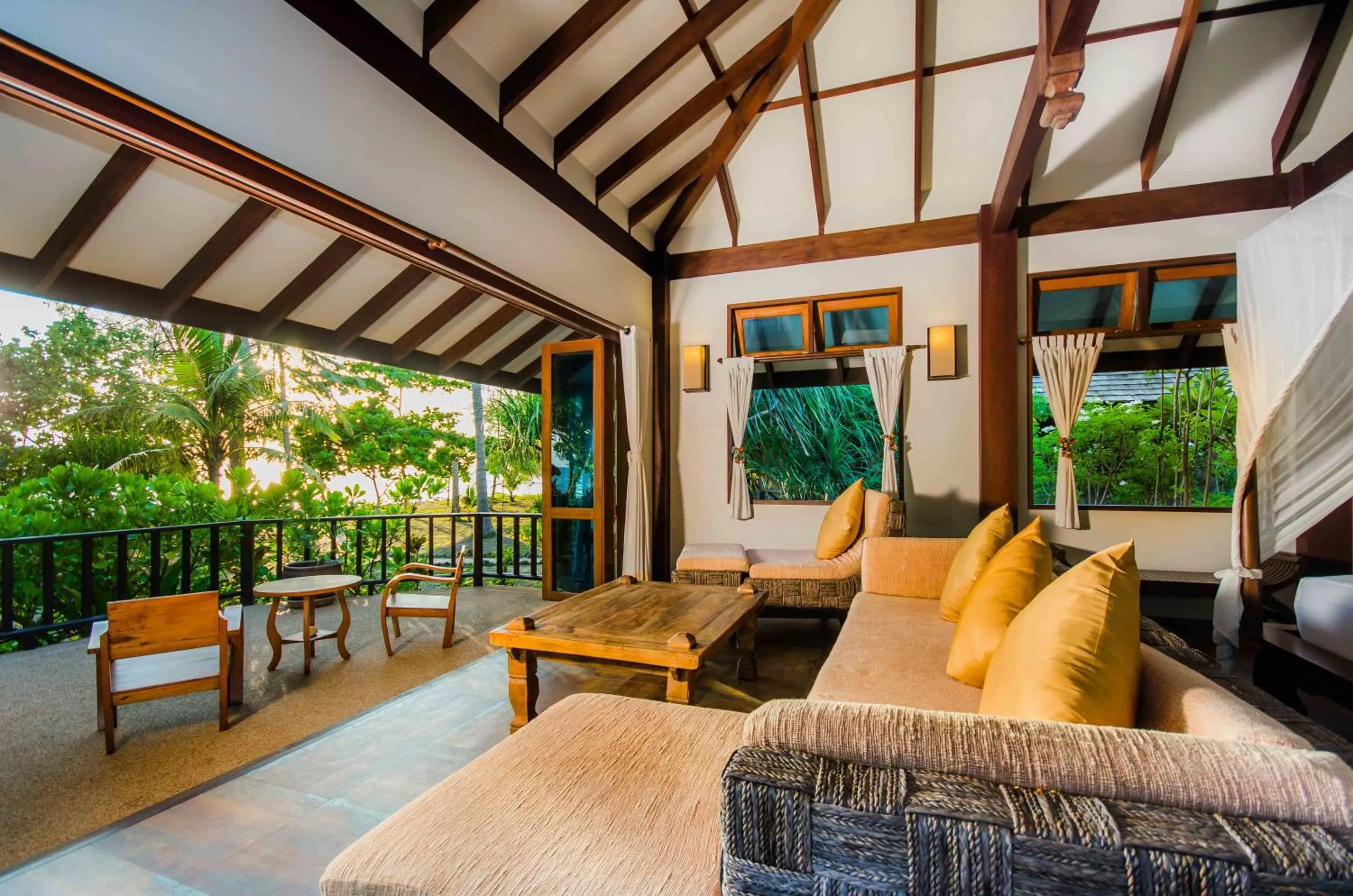 Living room in Koh Jum Beach Villas "A member of Secret Retreats"
