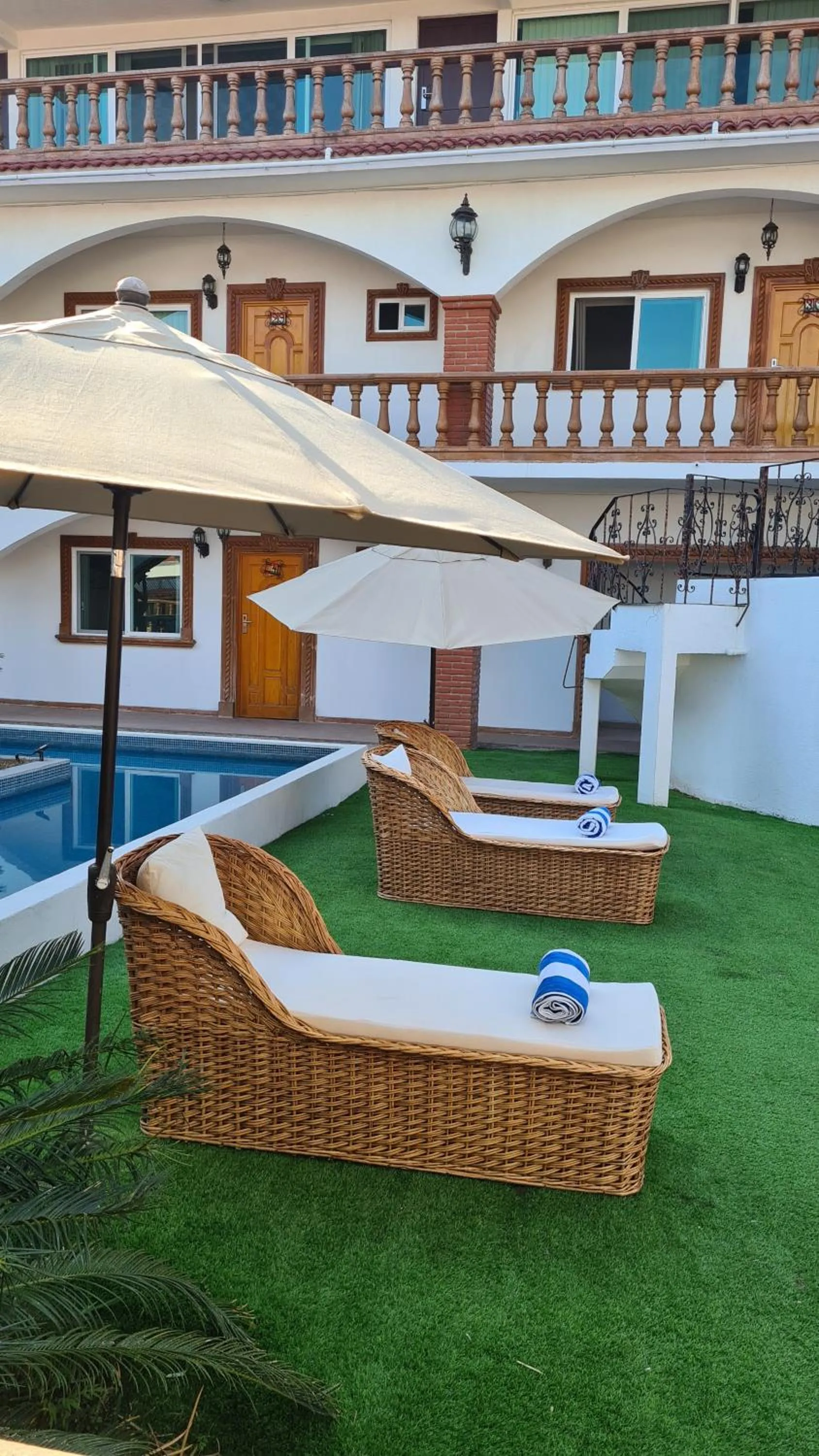 Property building in Hotel Leyenda del Tepozteco