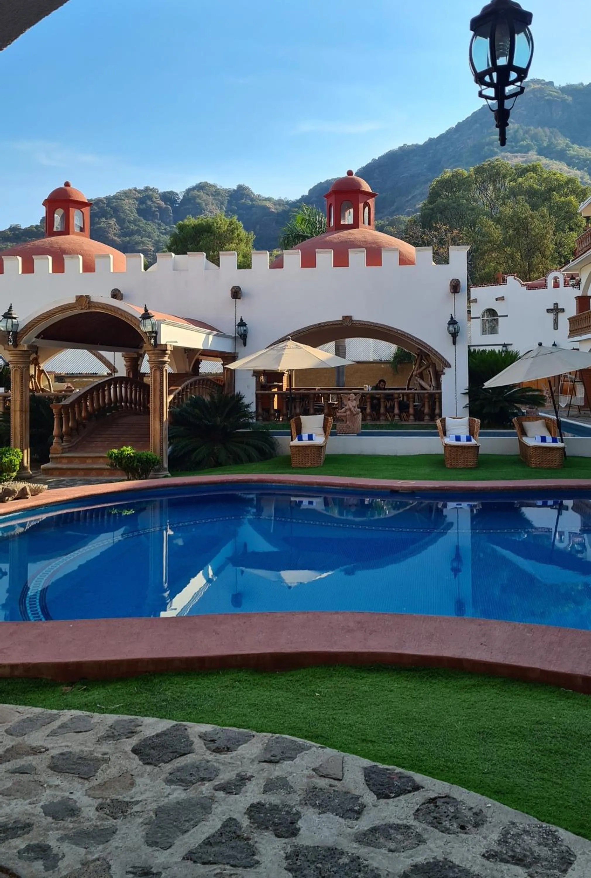 Natural landscape in Hotel Leyenda del Tepozteco