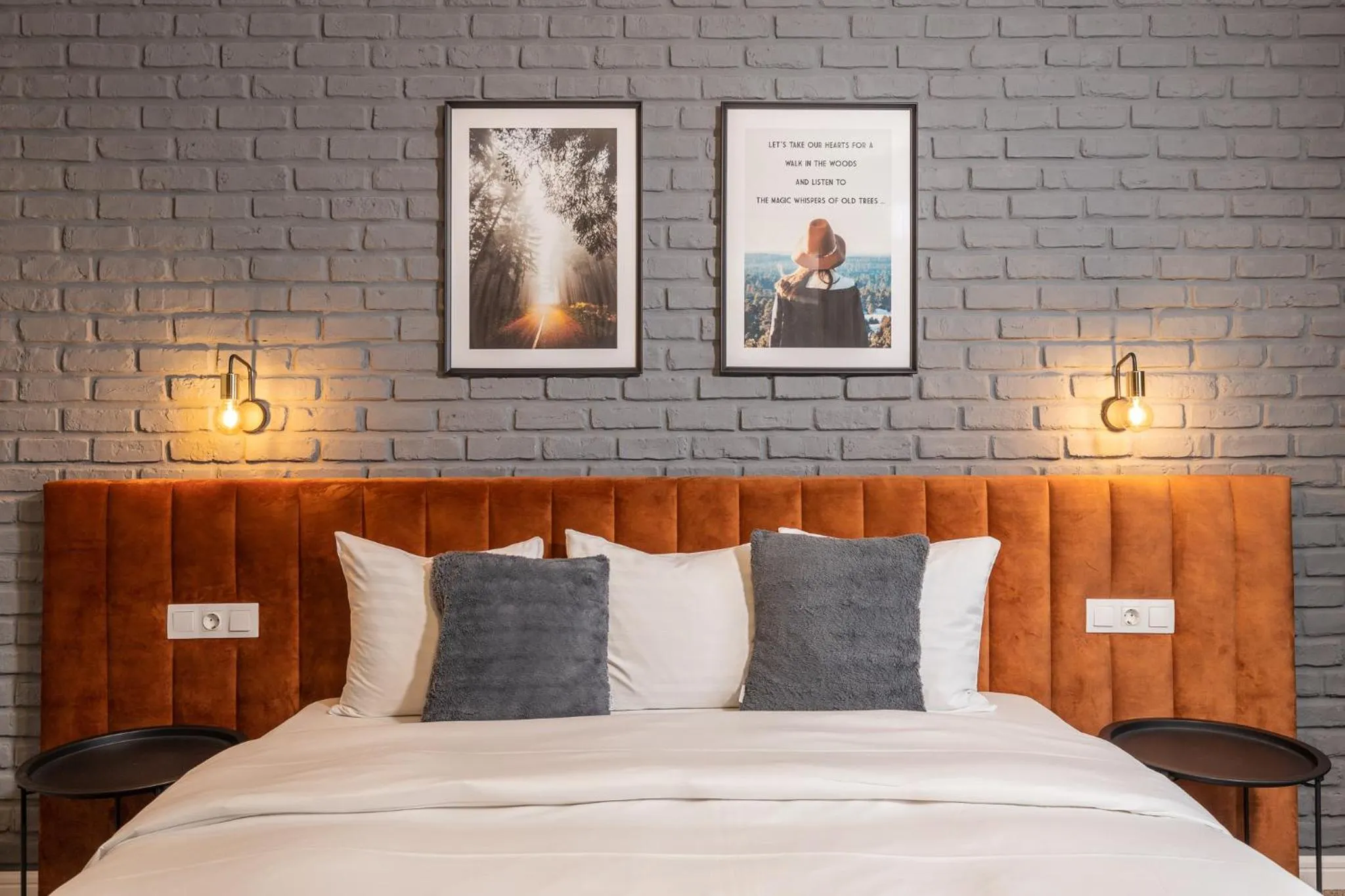 Bed in UpperHouse Suites & More