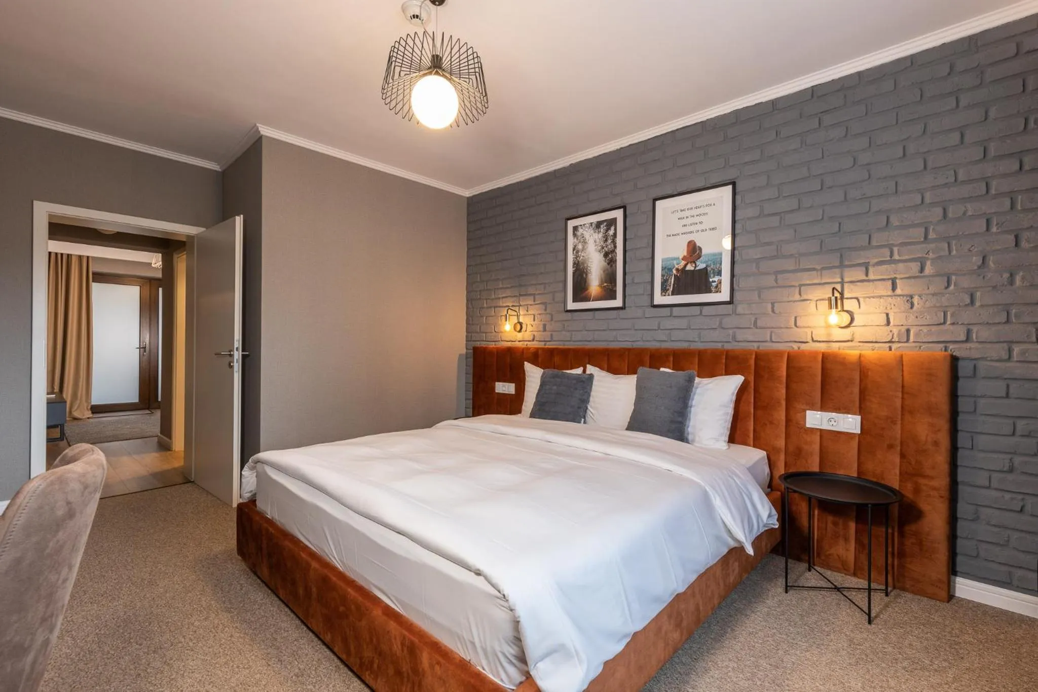 Bed in UpperHouse Suites & More