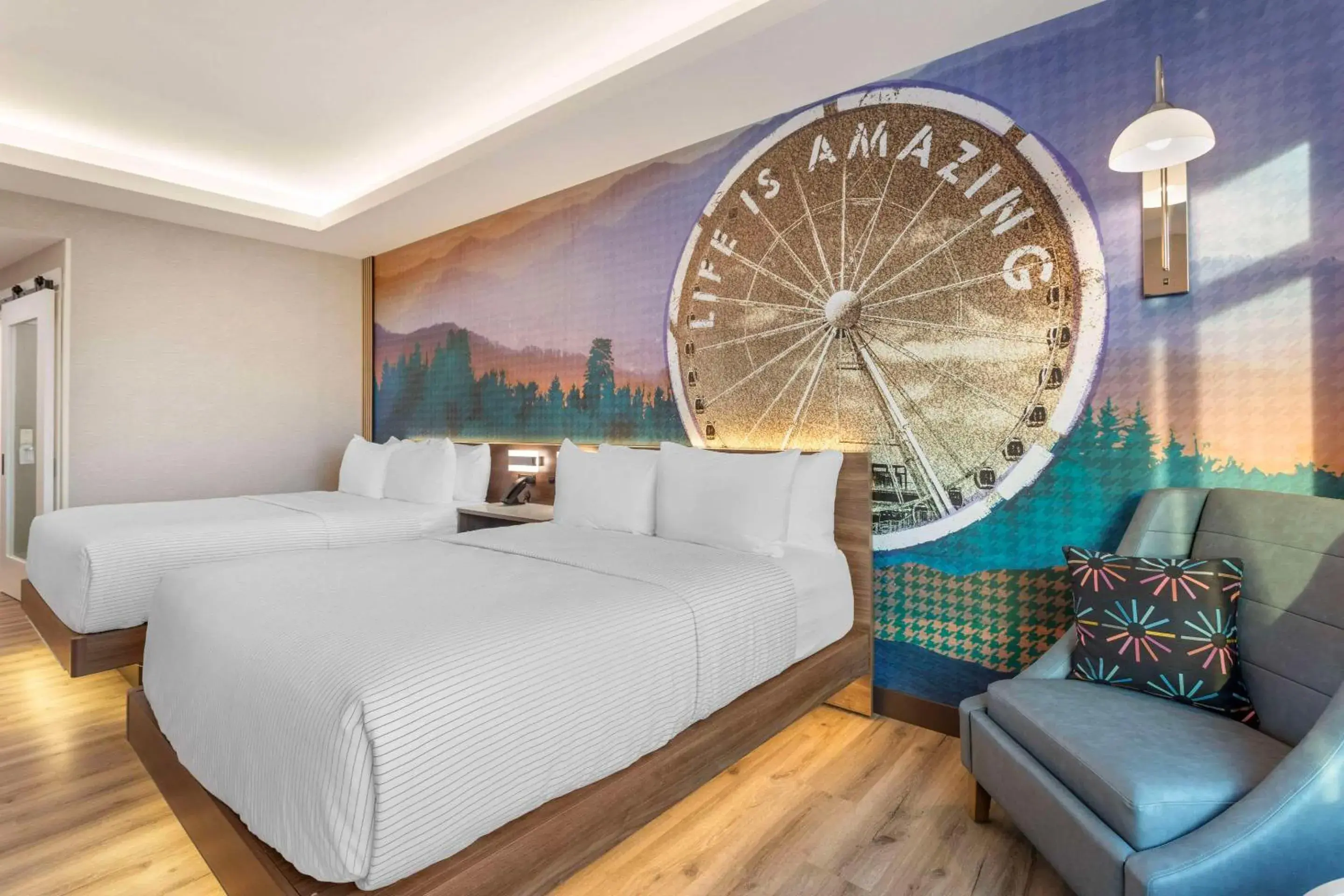 Bedroom, Bed in Cambria Hotel Pigeon Forge Bedroom, Bed in Cambria Hotel Pigeon Forge