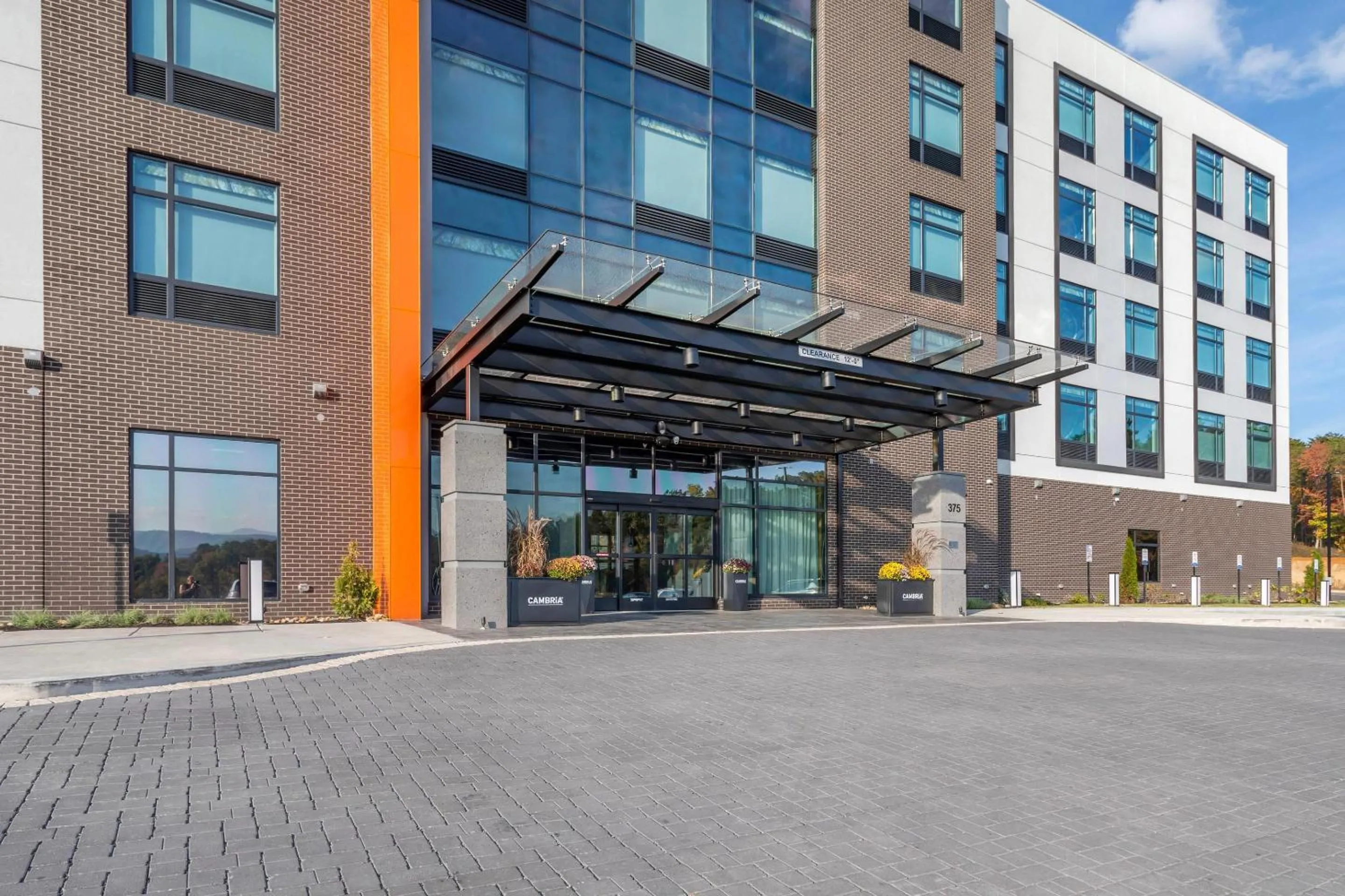 Property building in Cambria Hotel Pigeon Forge