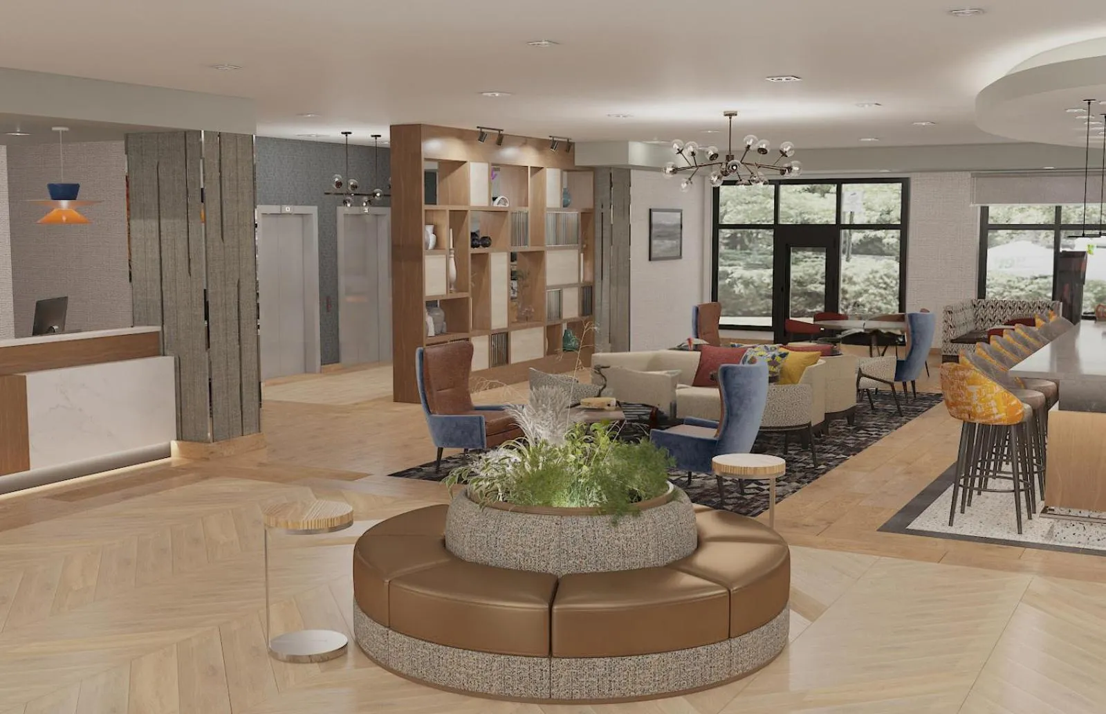 Lobby or reception in Cambria Hotel Pigeon Forge