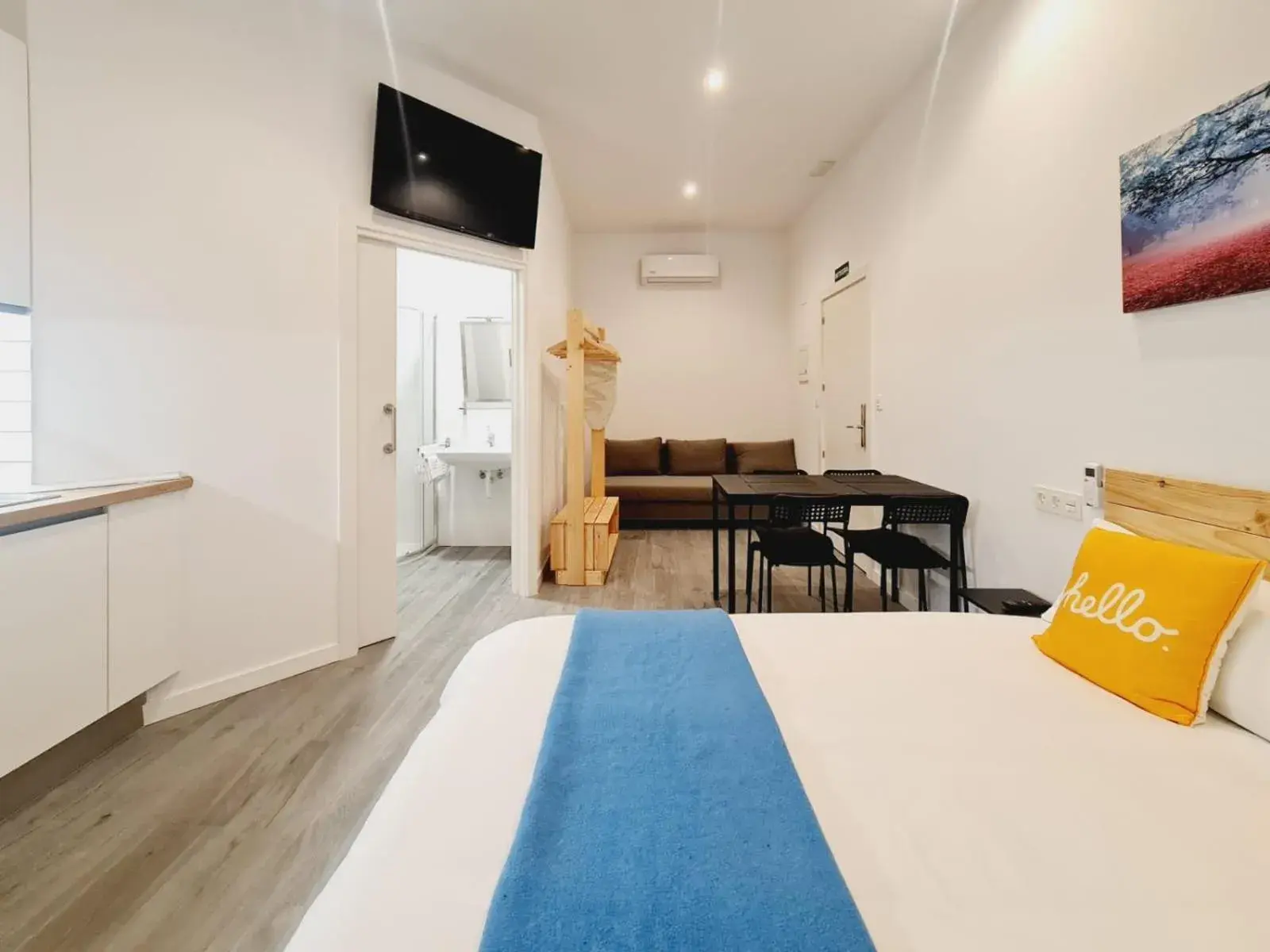 King Studio with Sofa Bed in Bilbao ROOMS & KITCHEN Irala King Studio with Sofa Bed in Bilbao ROOMS & KITCHEN Irala