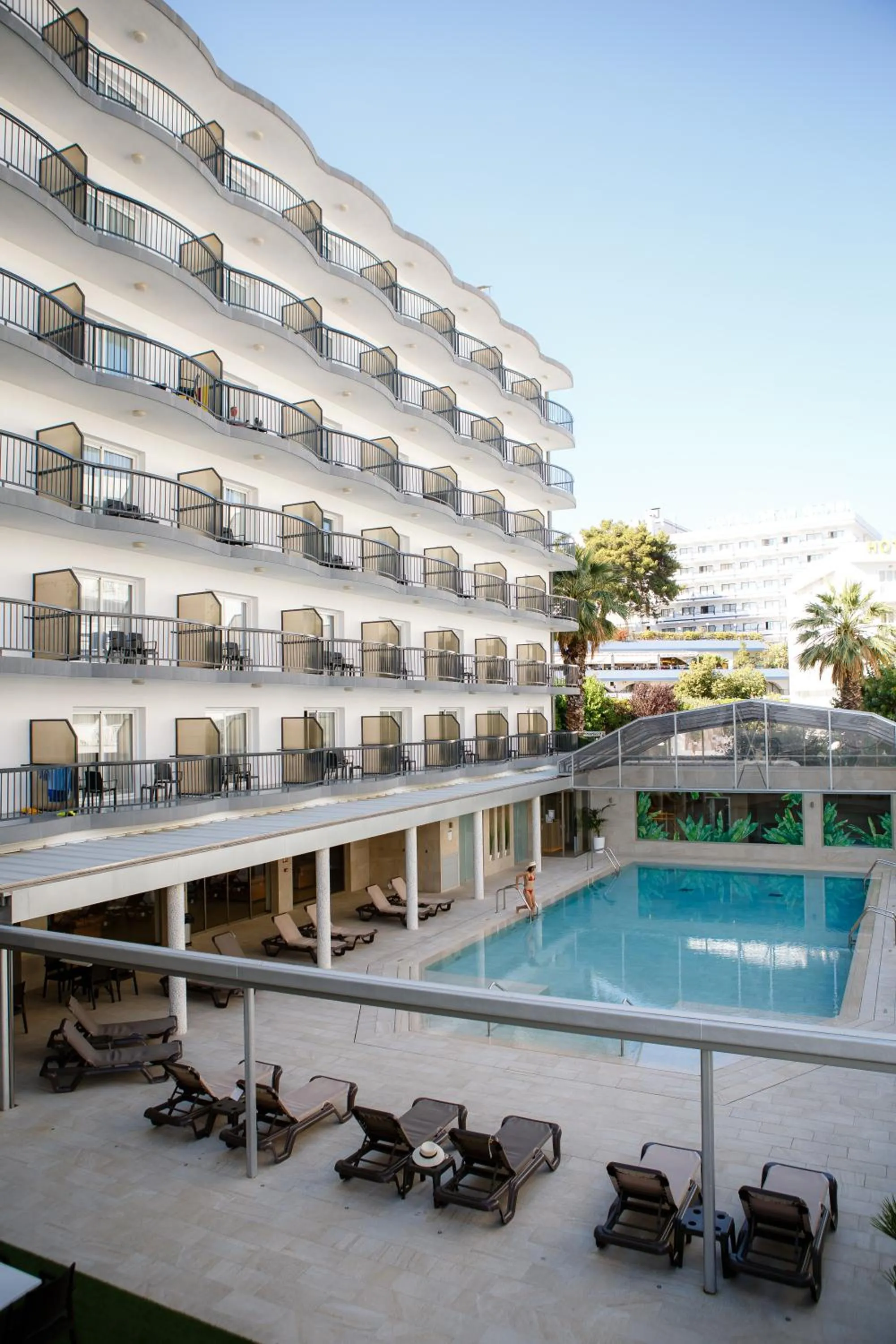 Property building in Hotel Helios Lloret